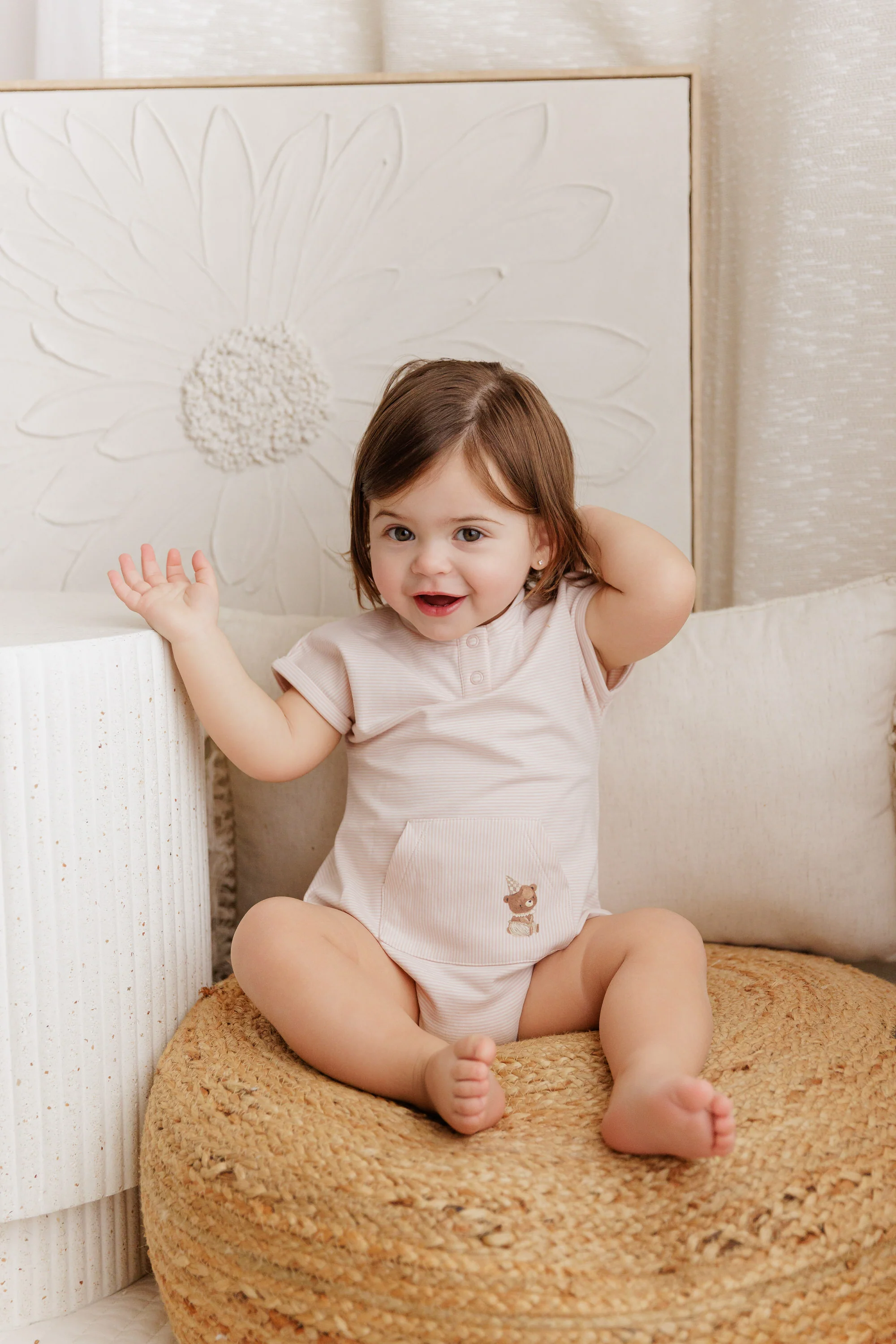 Organic French Terry - Bear Collection - Romper - Image 6