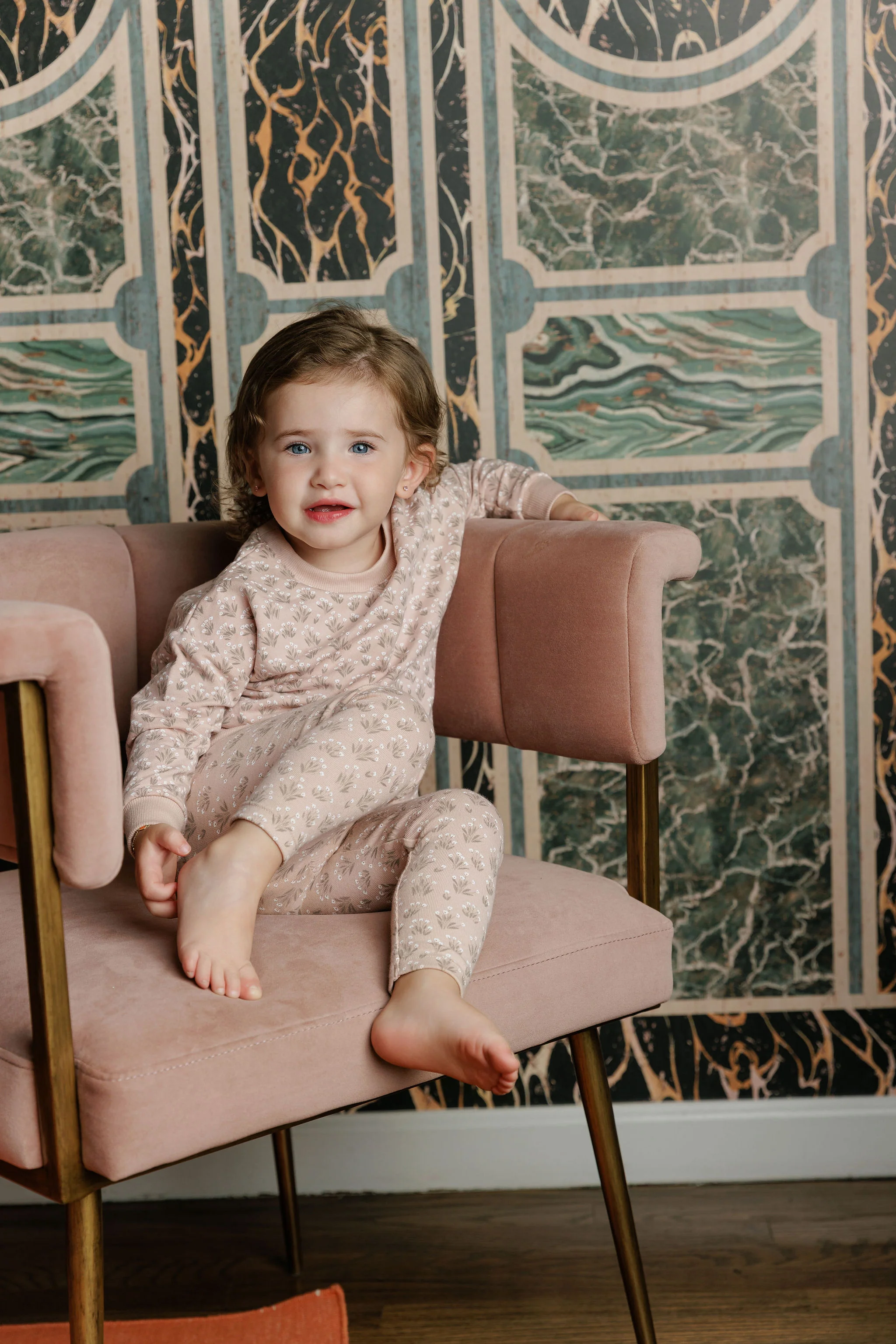 French Terry Blooms Collection - Lounge Set - Image 4