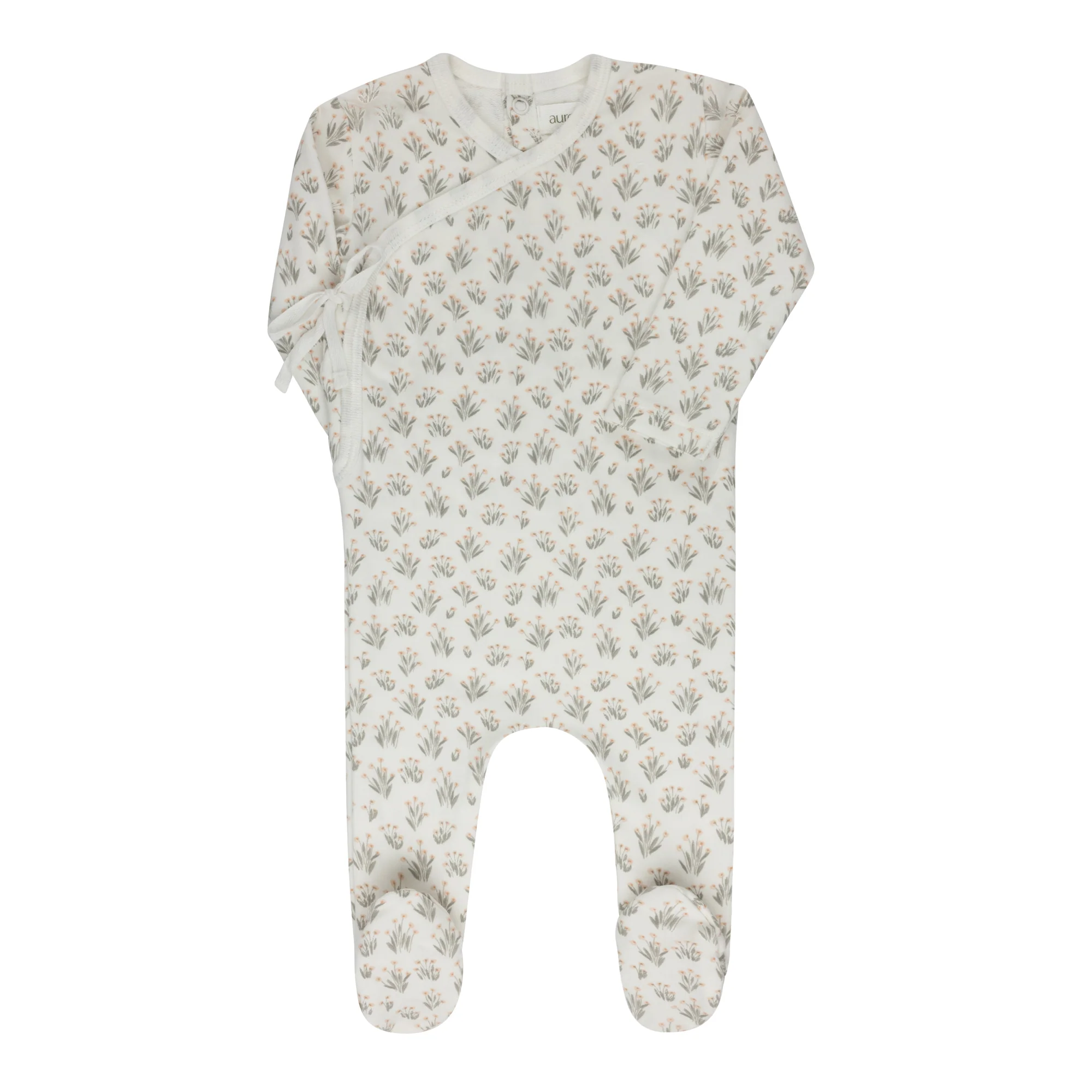 French Terry Blooms Collection - Footie