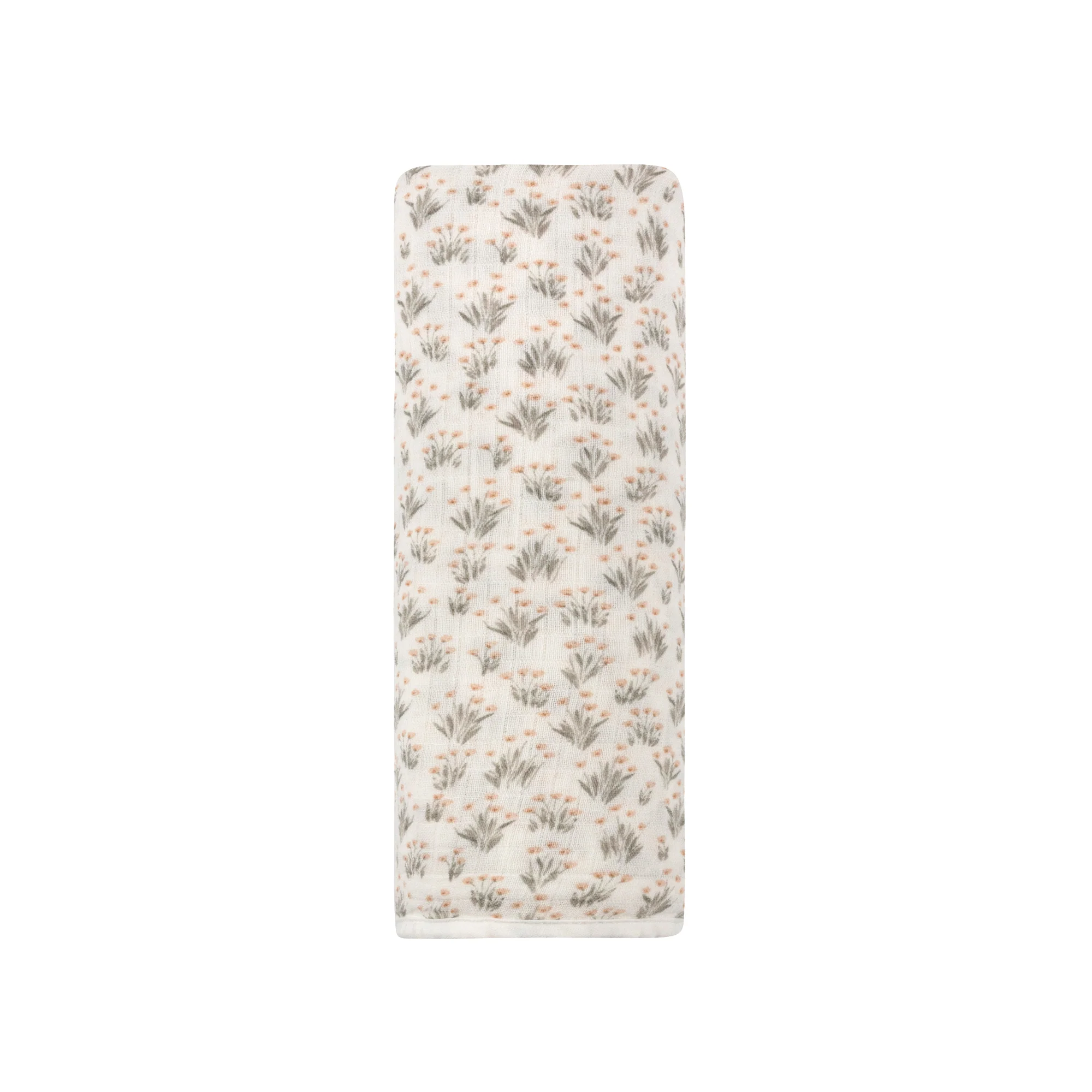 French Terry Blooms Collection - Muslin Swaddle