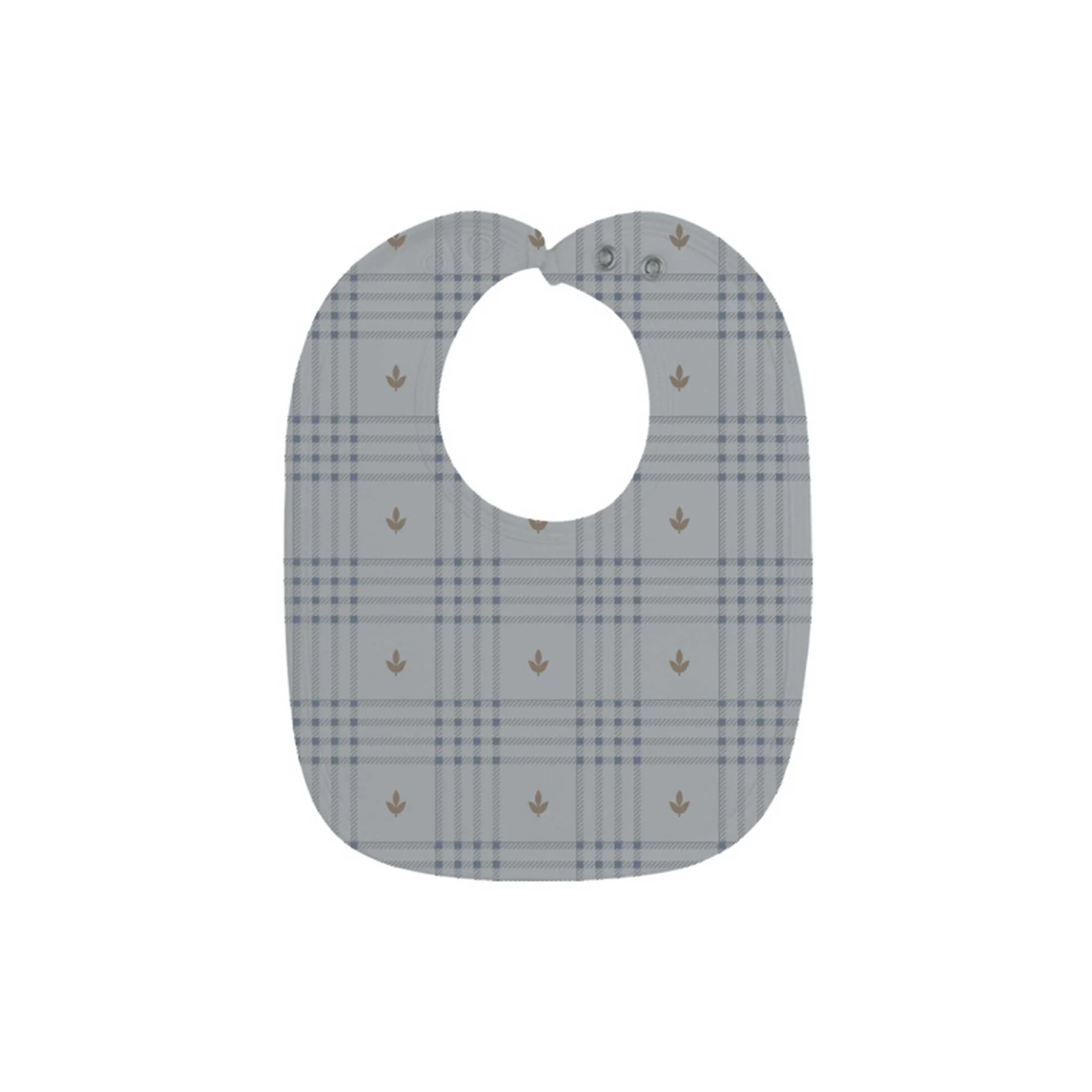 Cotton Floral Plaid Collection - Bib