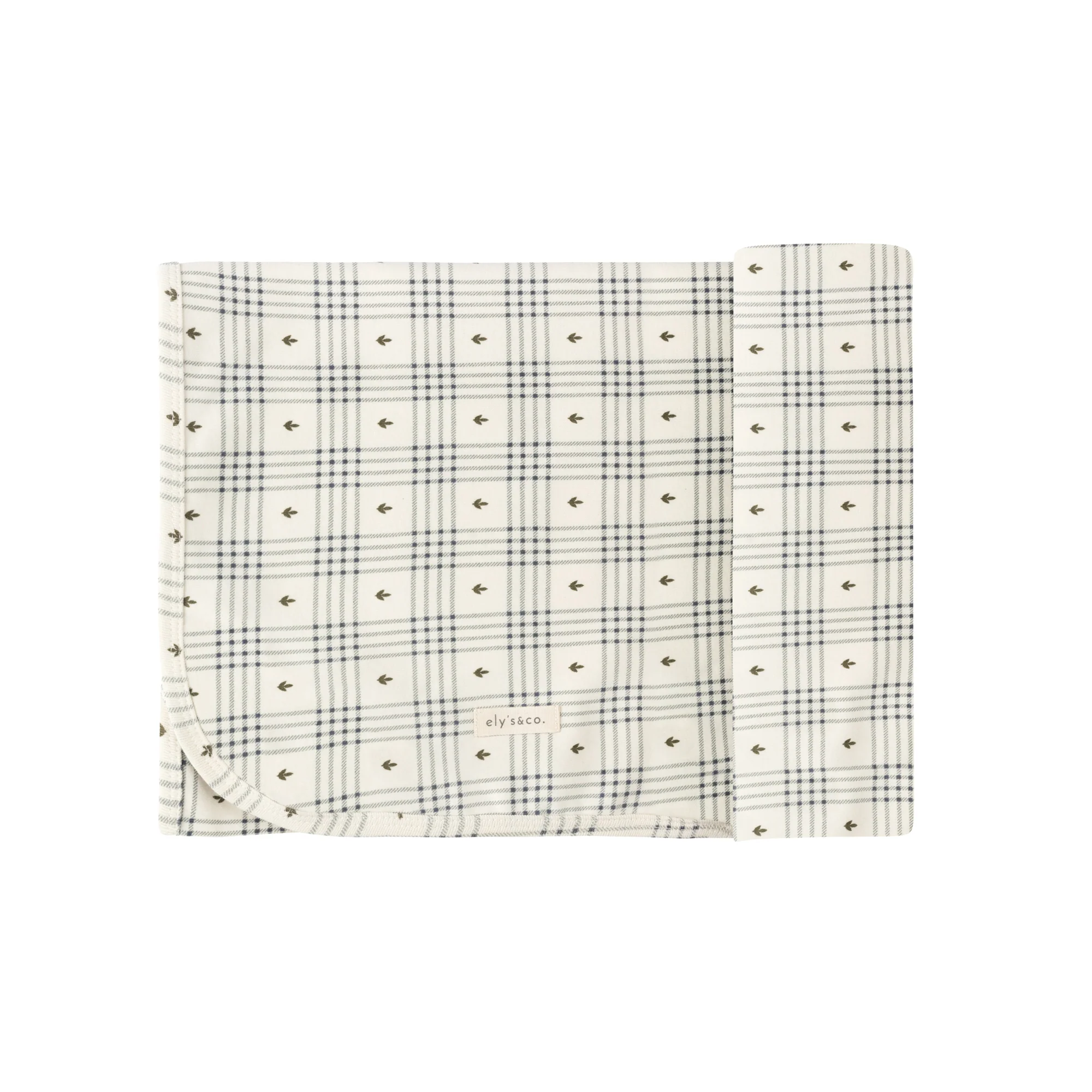 Cotton Floral Plaid Collection - Blanket
