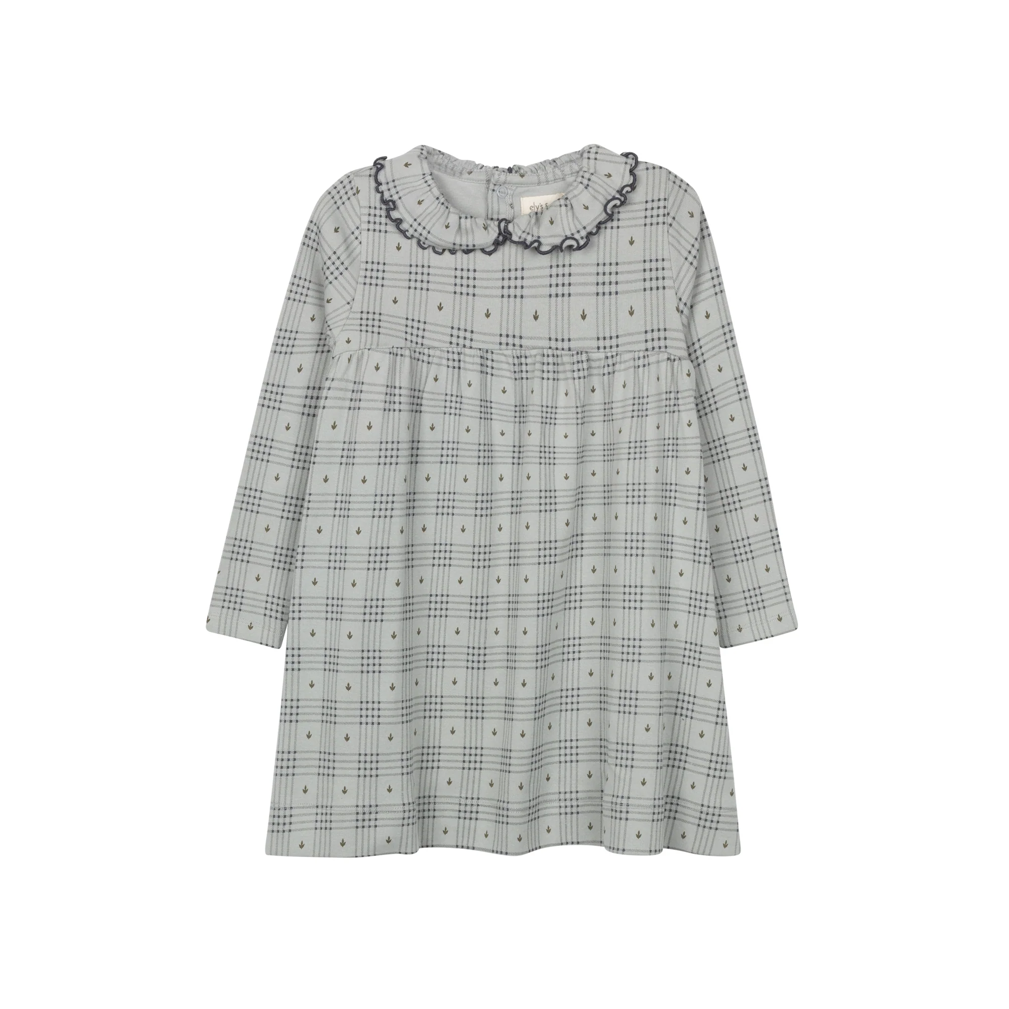 Cotton Floral Plaid Collection - Dress