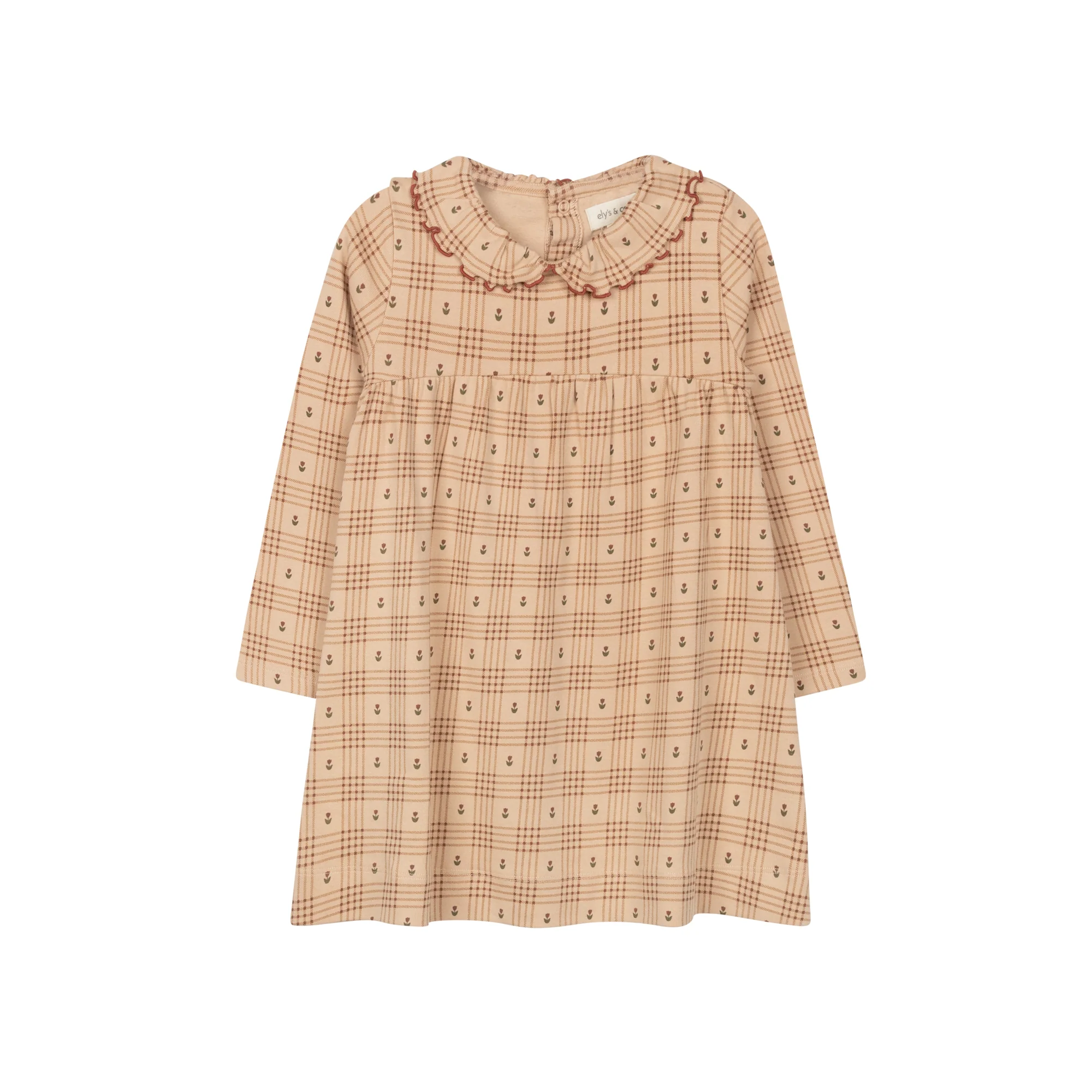 Cotton Floral Plaid Collection - Dress