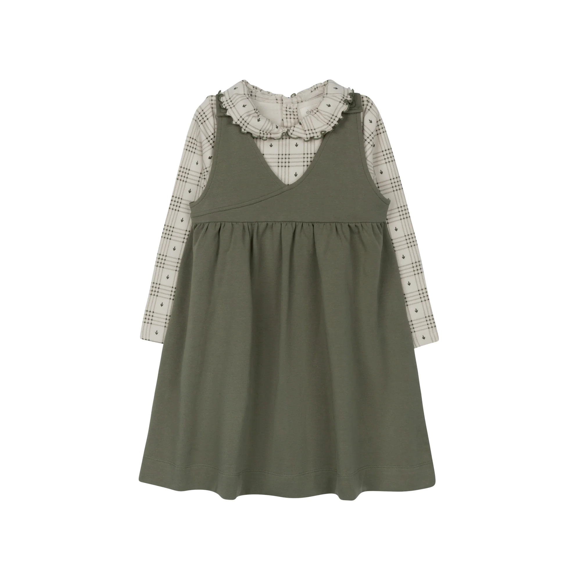 Cotton Floral Plaid Collection - Jumper - Image 3