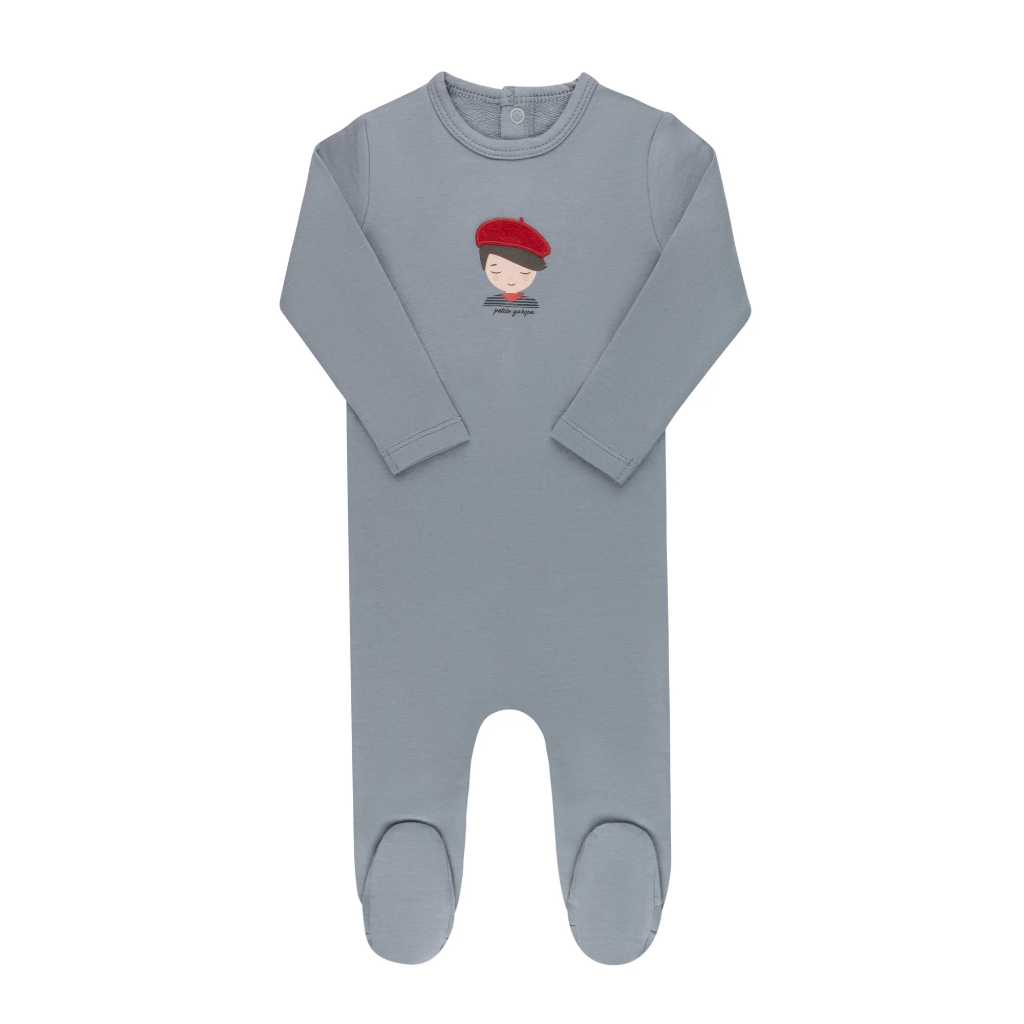 French Terry - French Kids Collection- Footie - Image 2