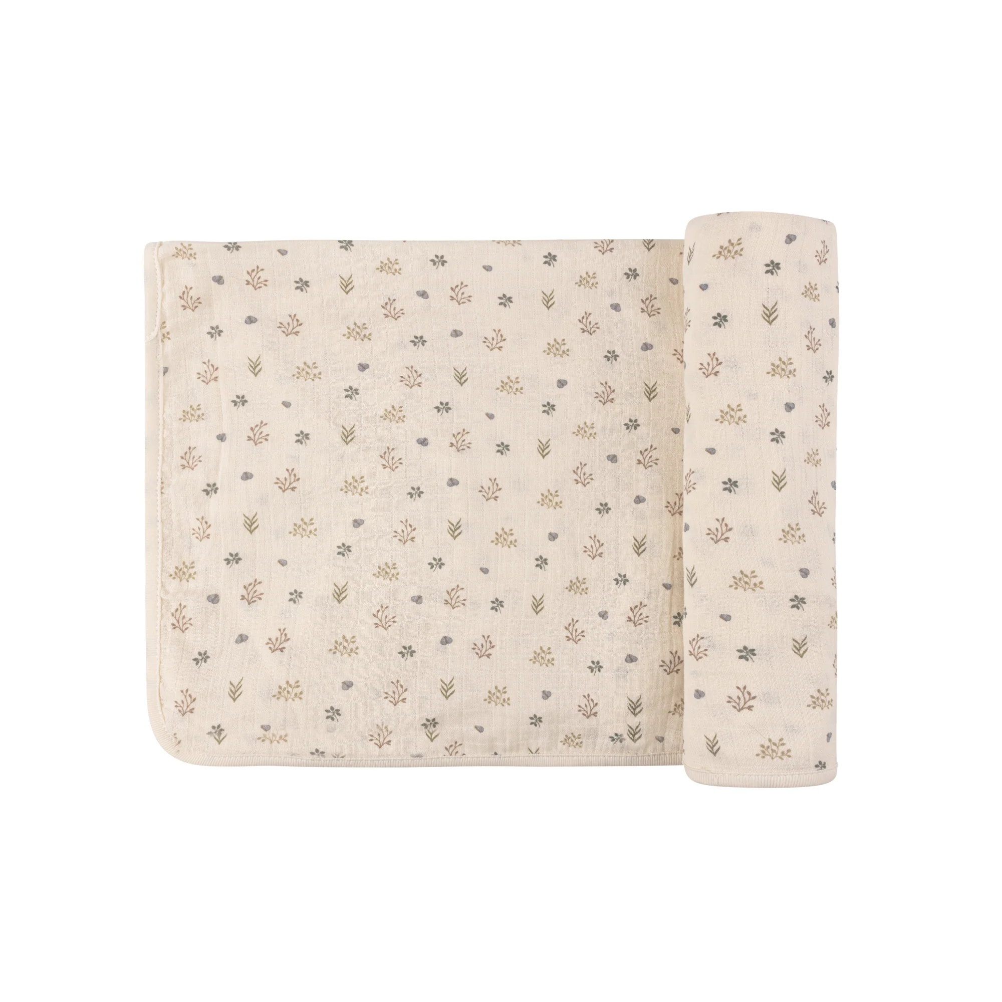 Garden Floral Center Collection - Muslin Swaddle - Image 12