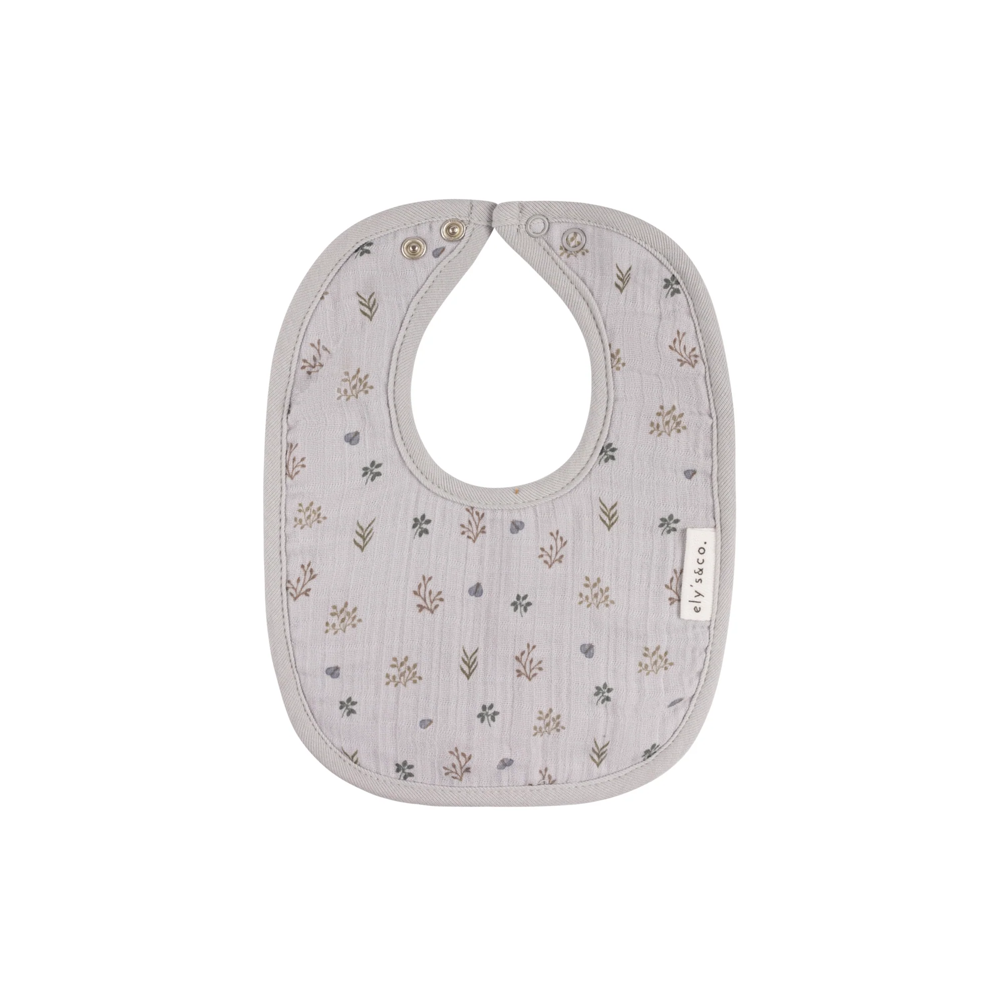 Garden Floral Print Collection - Muslin Bib - Image 6