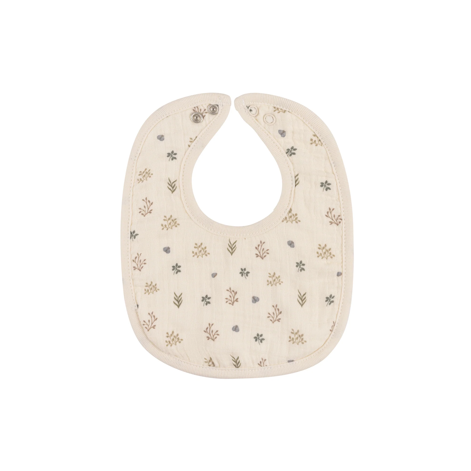 Garden Floral Print Collection - Muslin Bib - Image 8