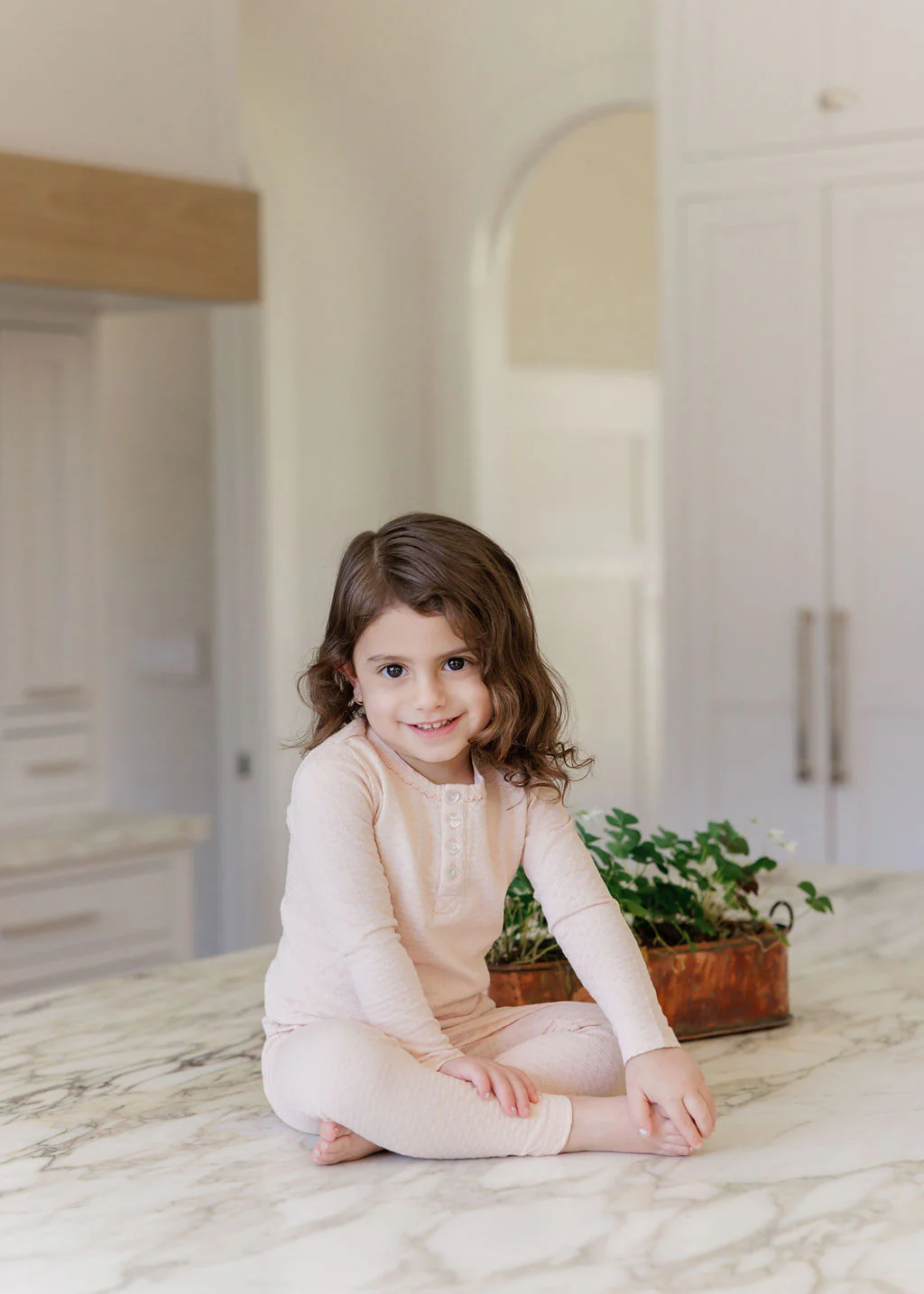 Heart and Star Button Pointelle Collection - Lounge Set - Image 7
