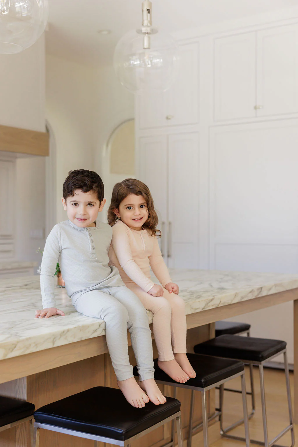 Heart and Star Button Pointelle Collection - Lounge Set - Image 9