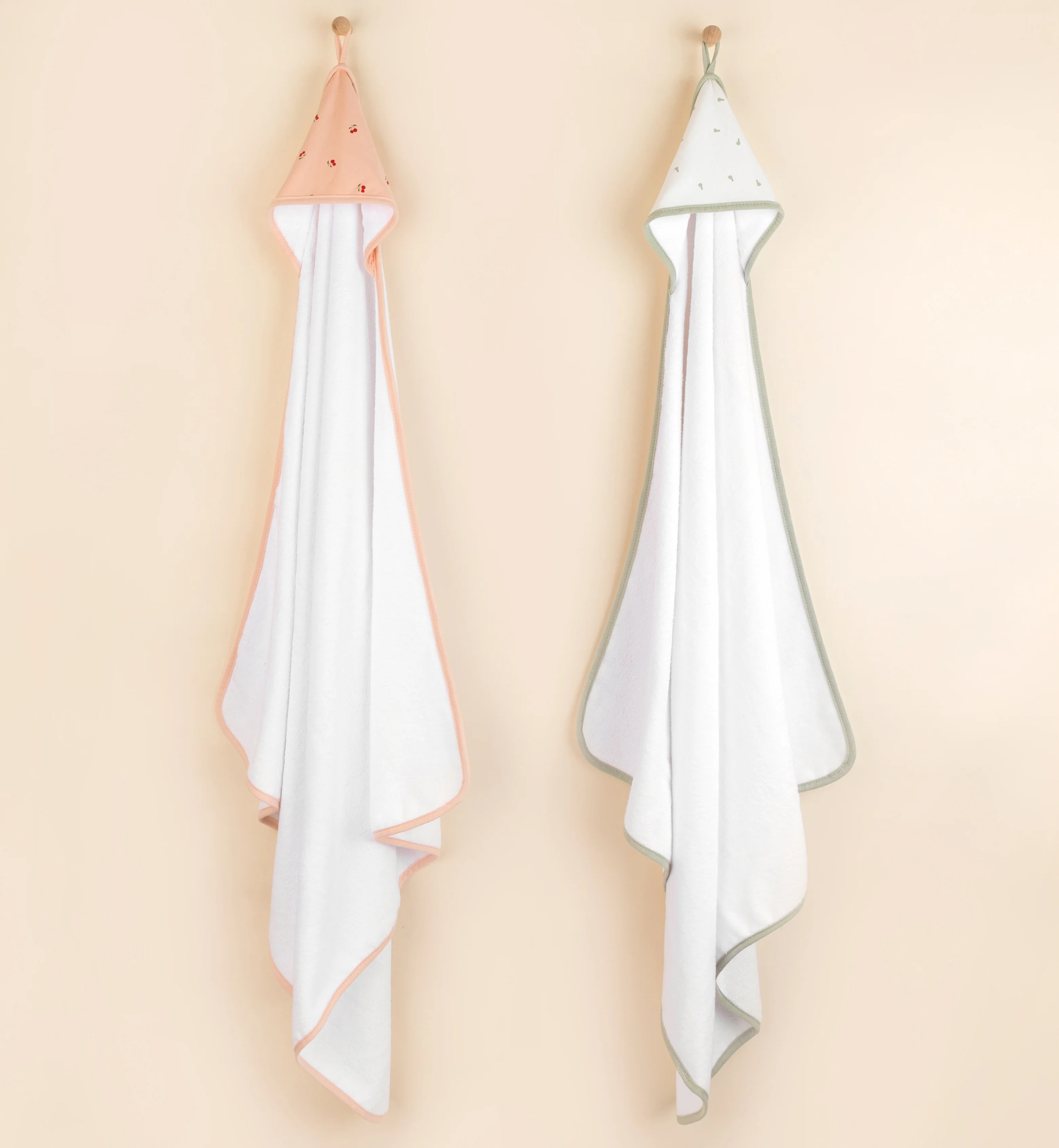 Sage Pears Hooded Towel & Washcloth - Image 8