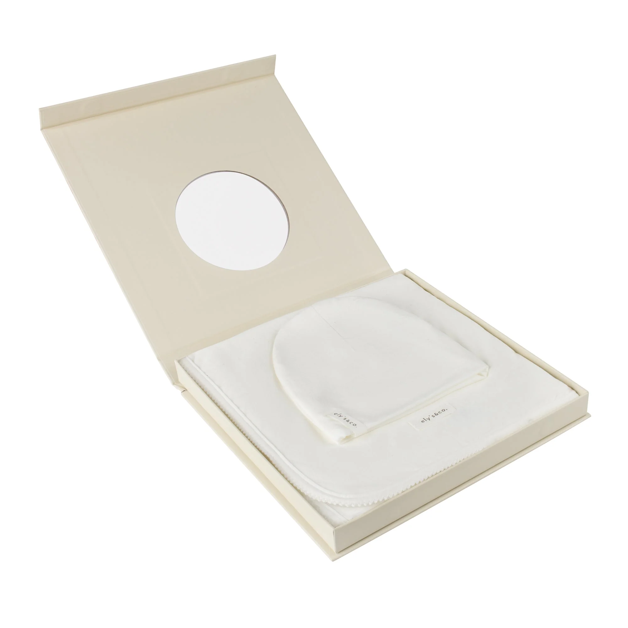 Modal Swaddle & Beanie Set in Gift Box - Image 4