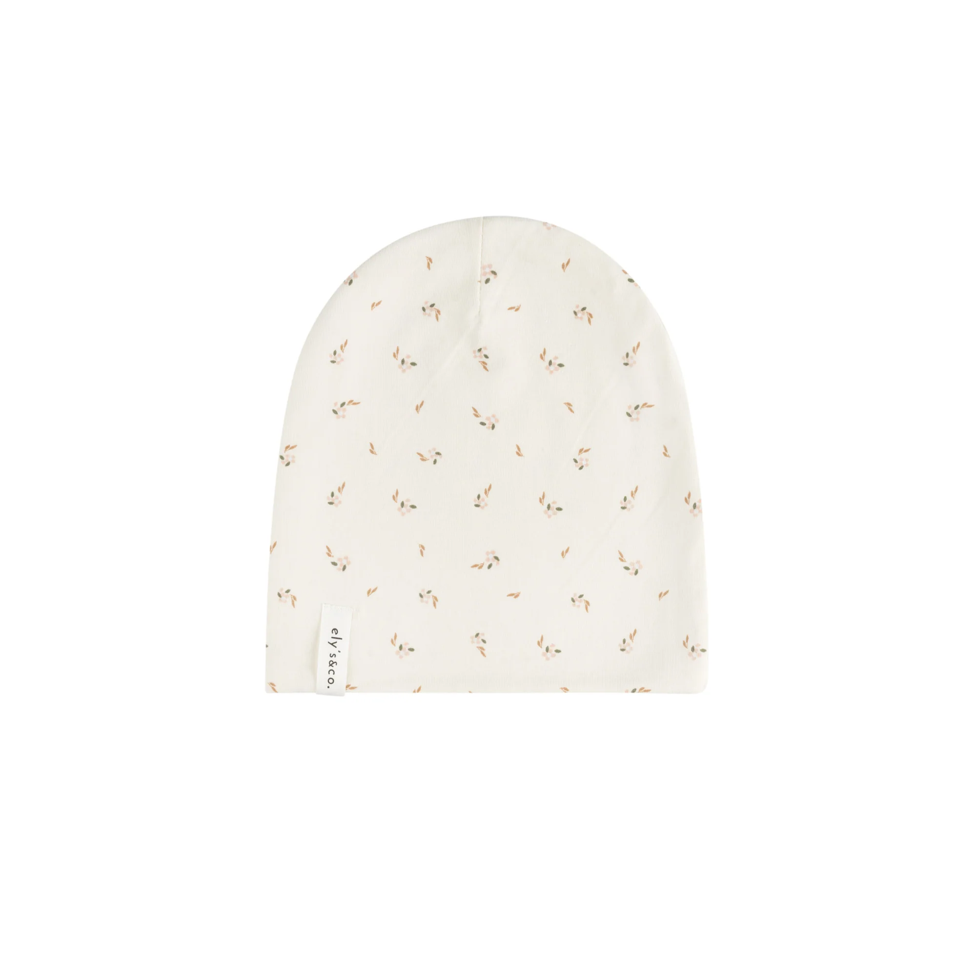 Cotton - Printed Floral-Beanie - Image 3