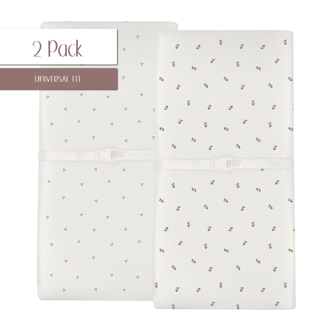 Waterproof Changing Pad Cover | Cradle Sheet Set - Image 2