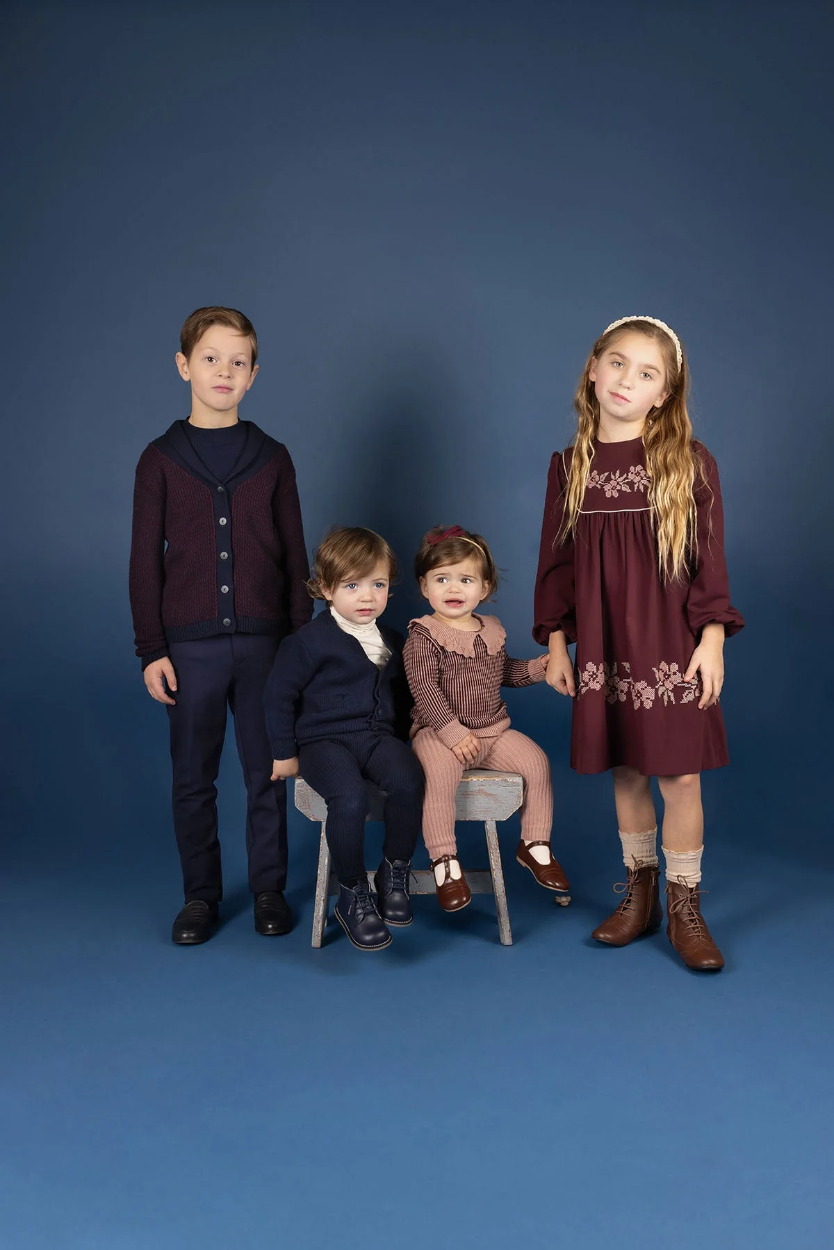 Stitch Embroidered Wool Collection - Dress - Image 8
