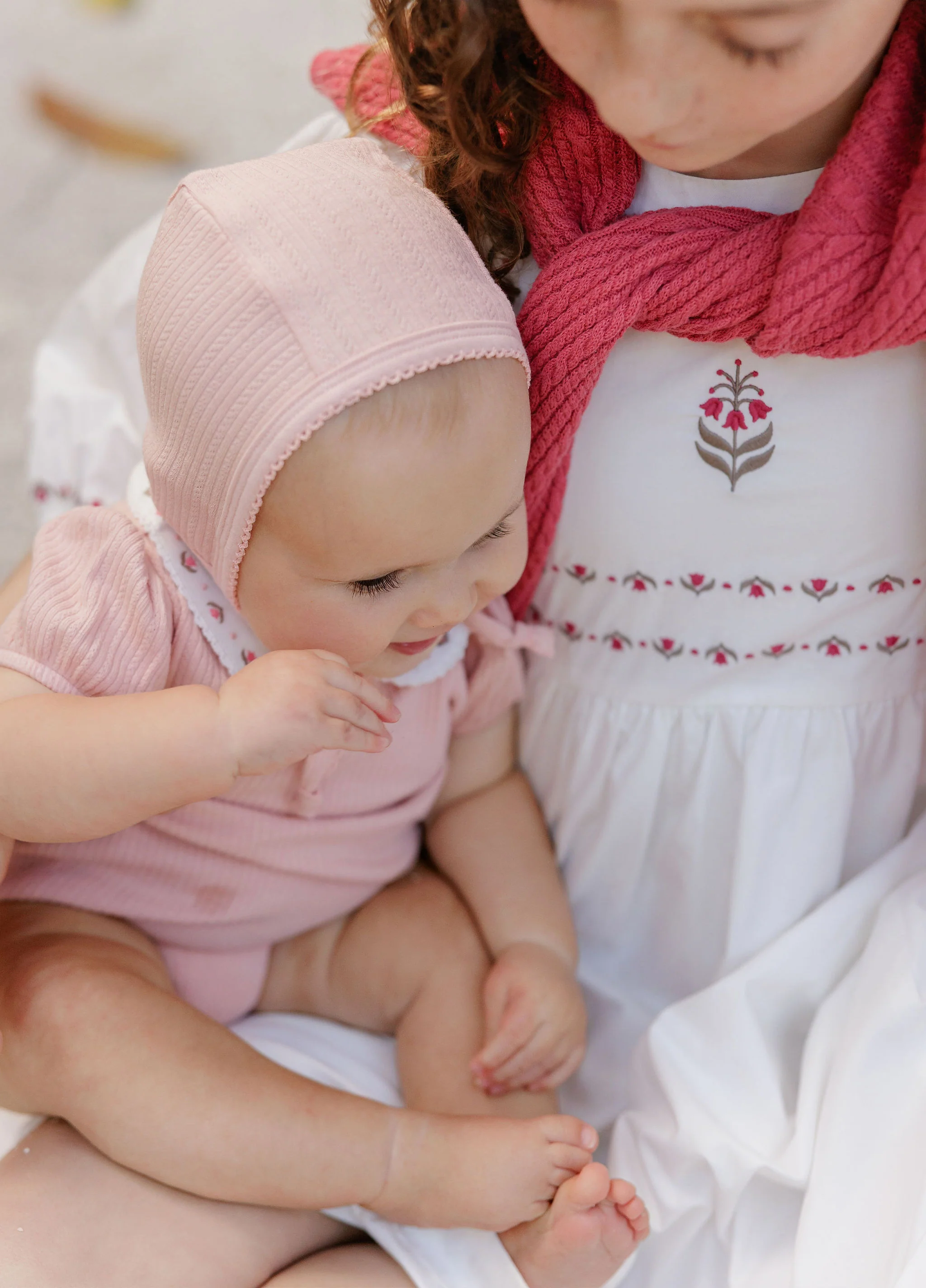 Girls Romper – Pink – Keepsake Collection - Image 2