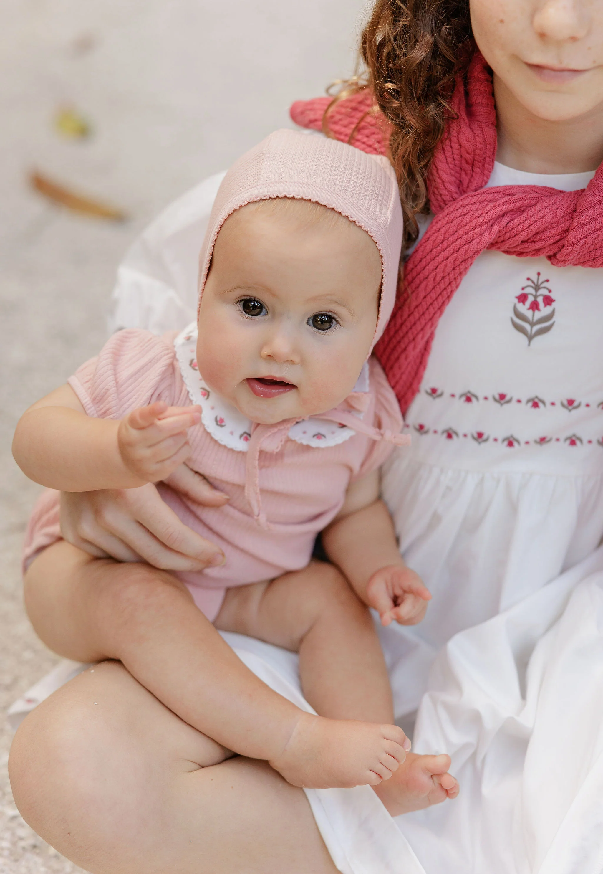 Girls Romper – Pink – Keepsake Collection - Image 3