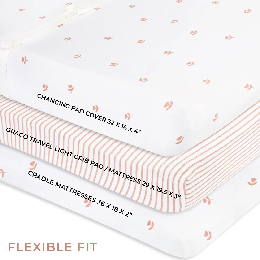 Changing Pad Cover | Cradle Sheet Set - Image 5
