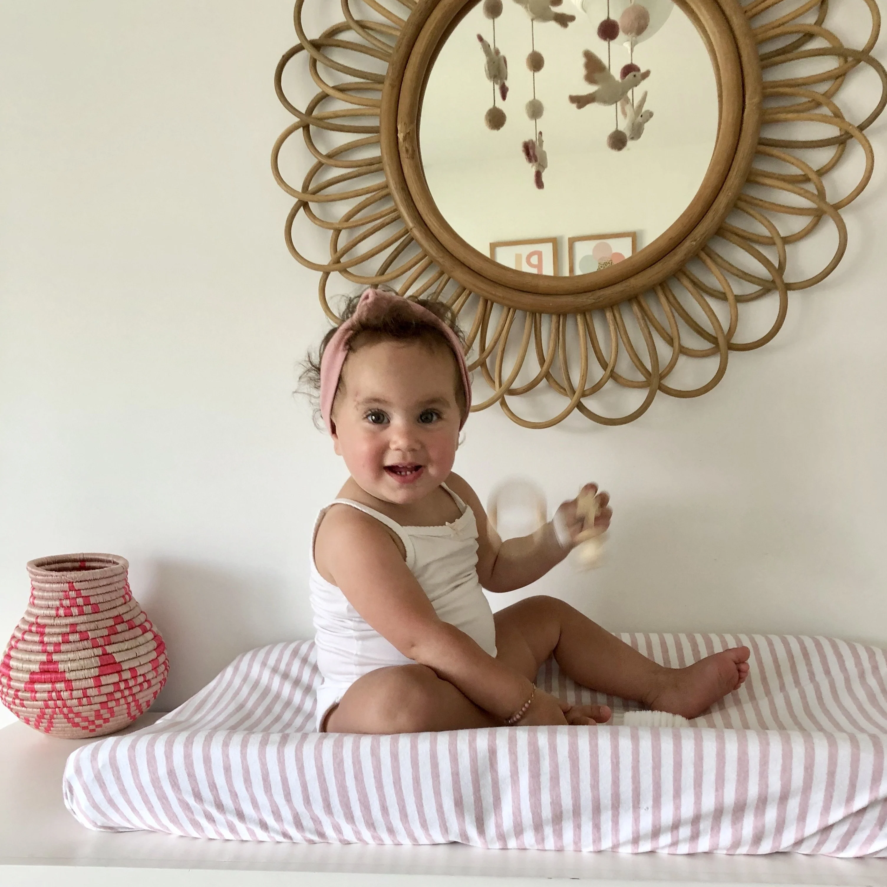 Waterproof Changing Pad Cover | Cradle Sheet Set - Image 2