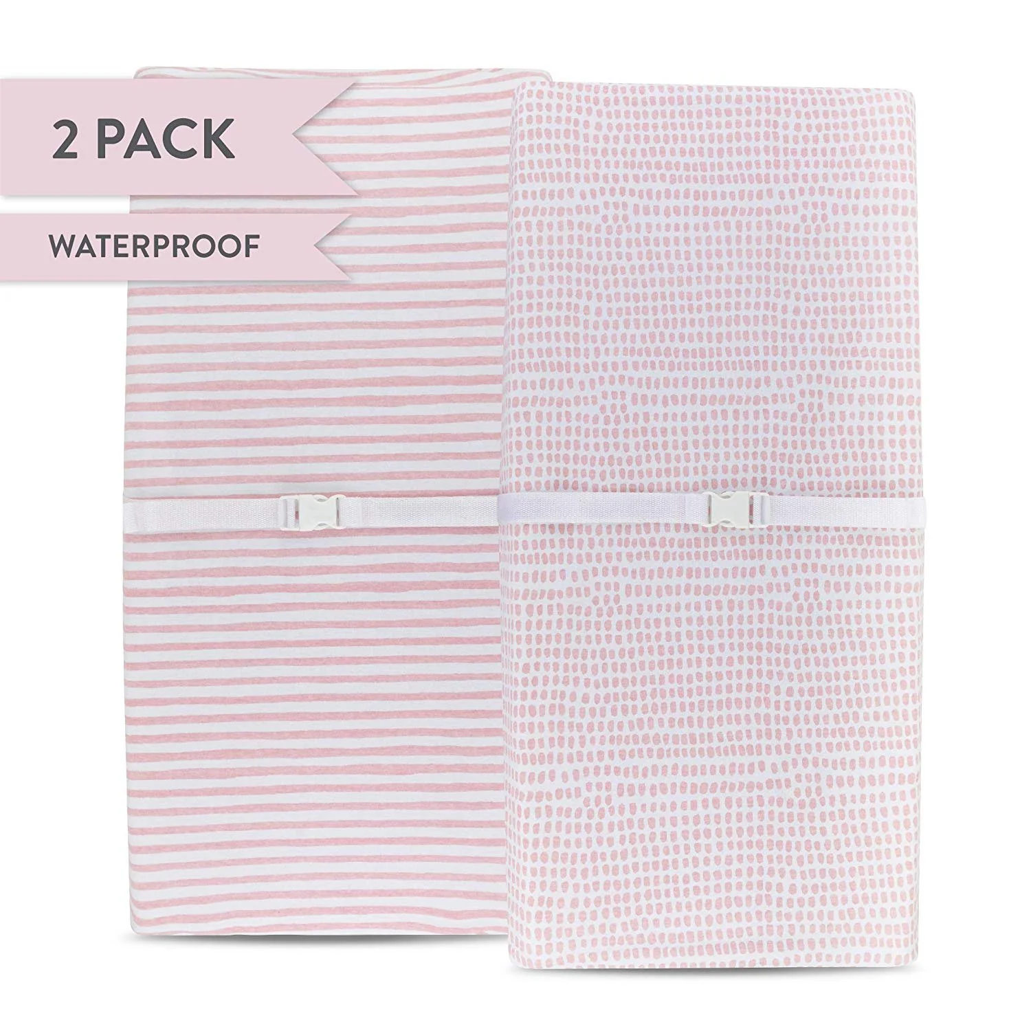 Waterproof Changing Pad Cover | Cradle Sheet Set - Image 4