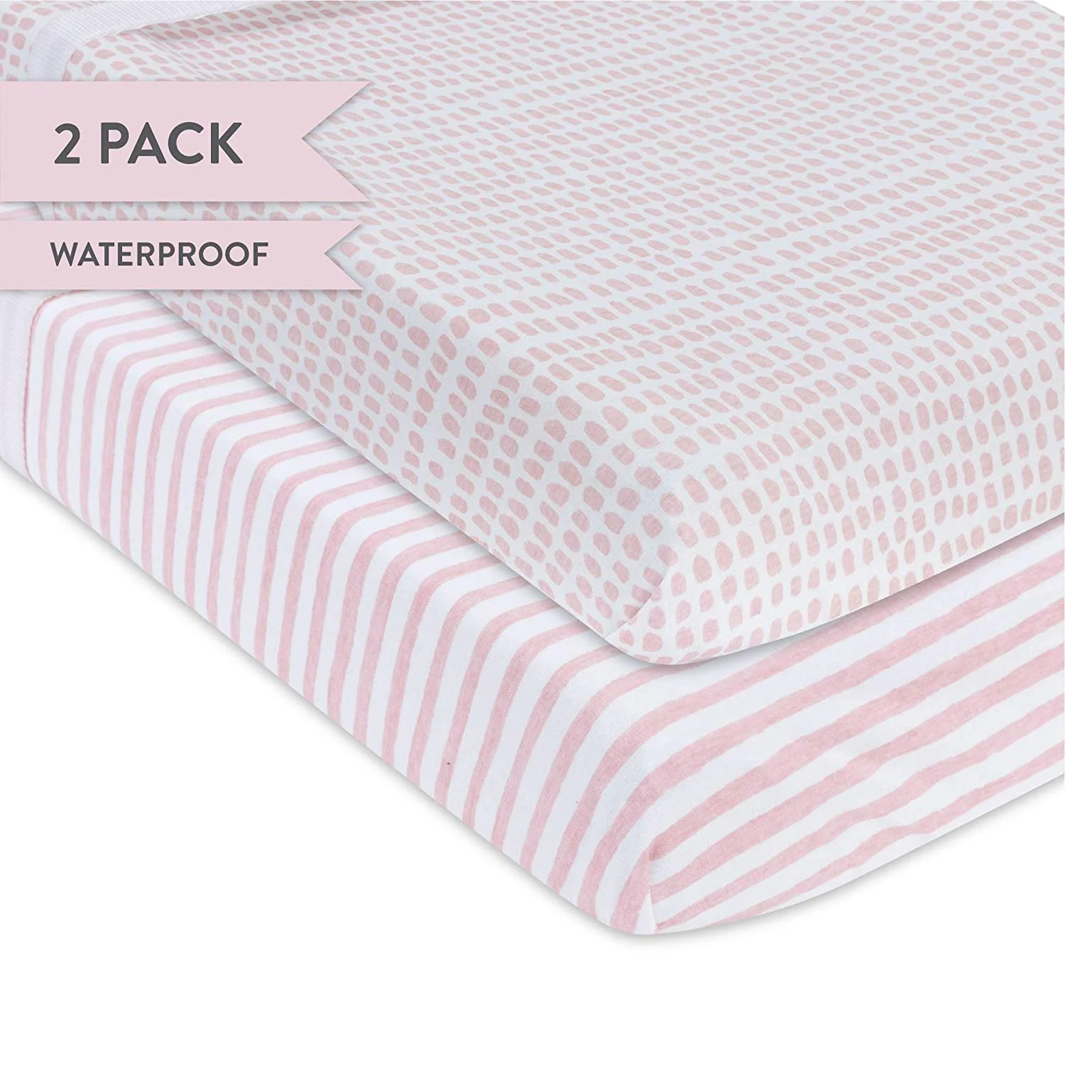 Waterproof Changing Pad Cover | Cradle Sheet Set - Image 6