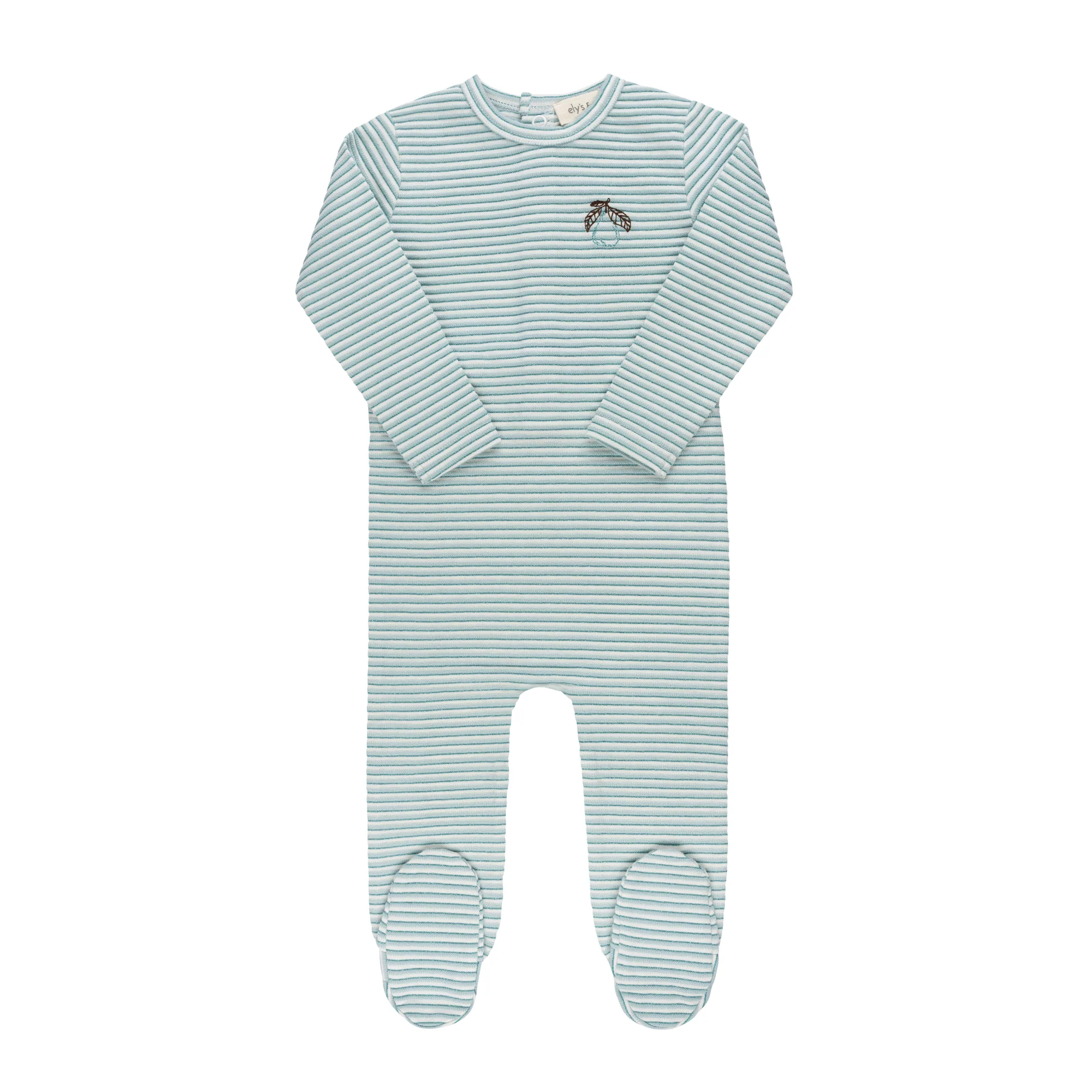 Metallic Stripe Collection - Footie