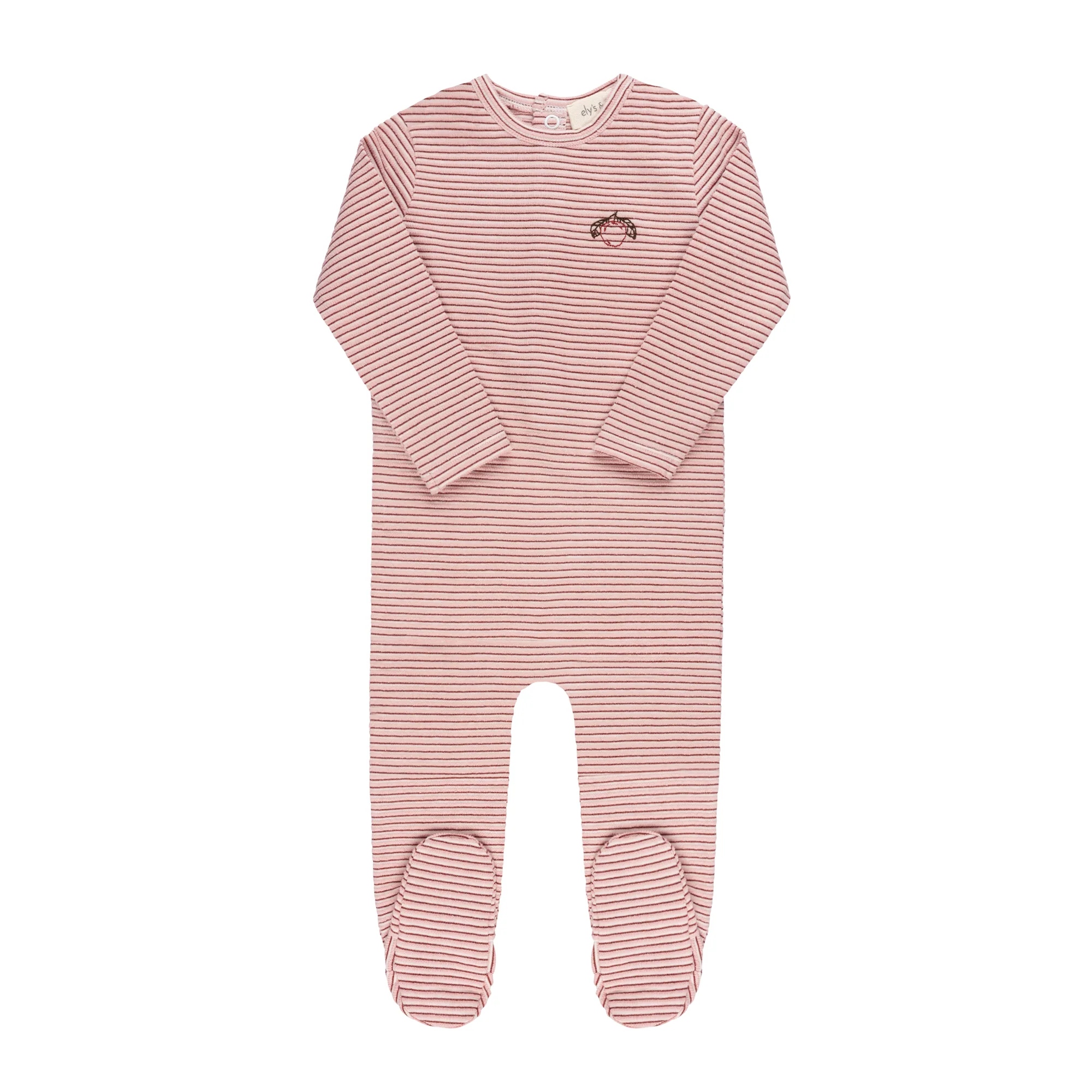 Metallic Stripe Collection - Footie - Image 2