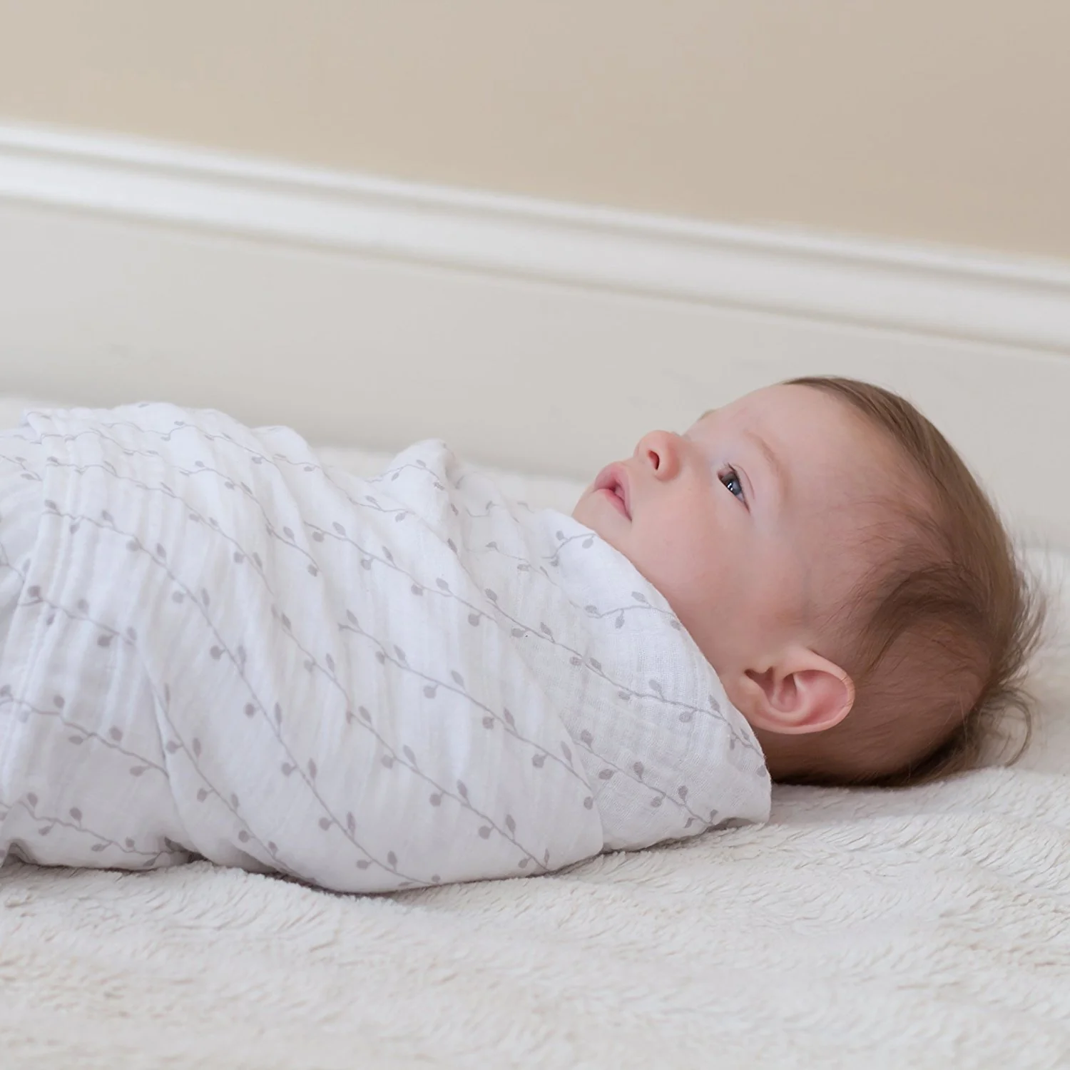 3 Pack Cotton Muslin Swaddle Blanket - Image 6
