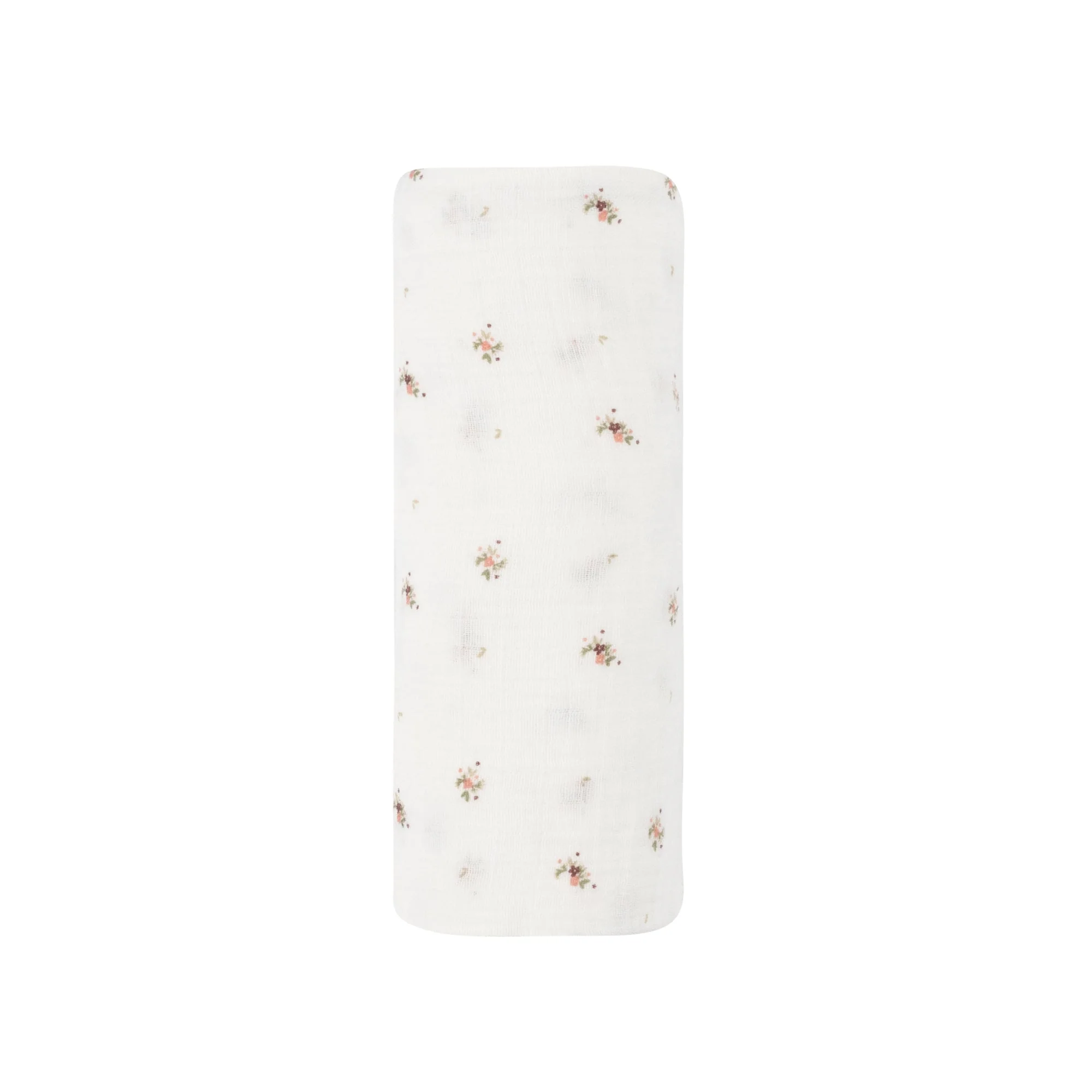Floral Print Muslin Swaddle Blanket - Image 4