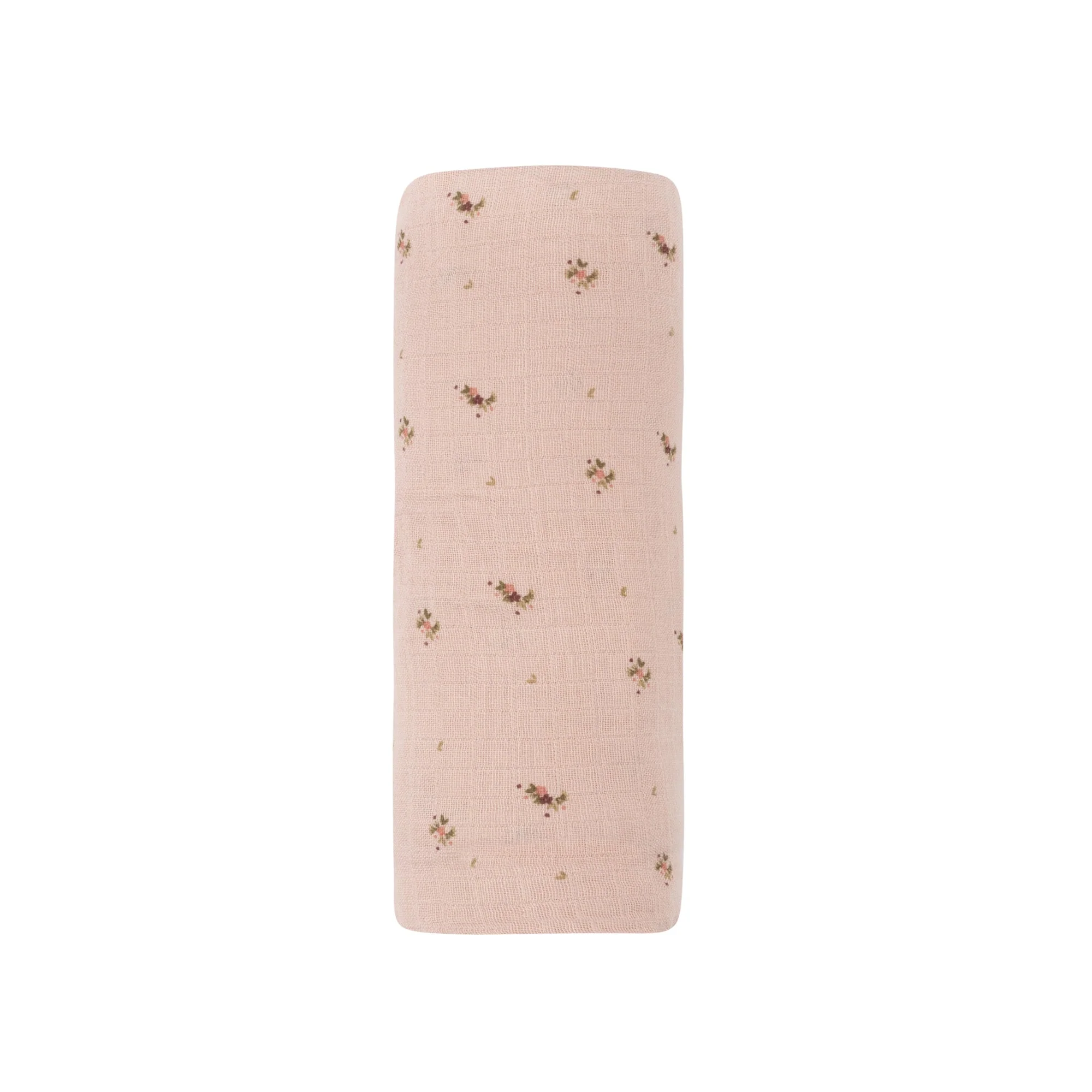 Floral Print Muslin Swaddle Blanket - Image 5