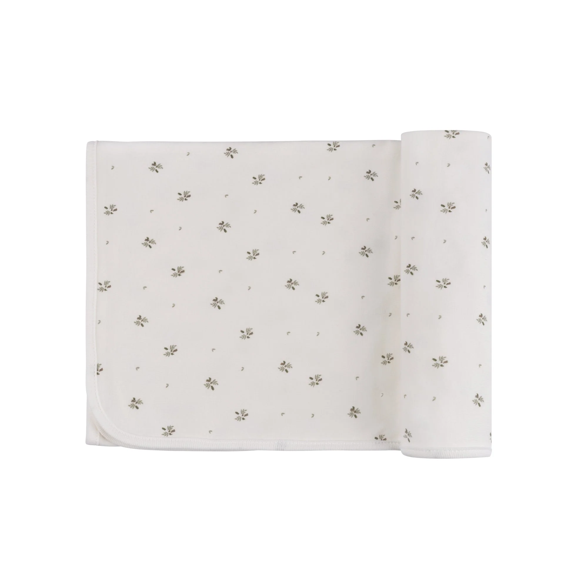Floral Print Muslin Swaddle Blanket - Image 7