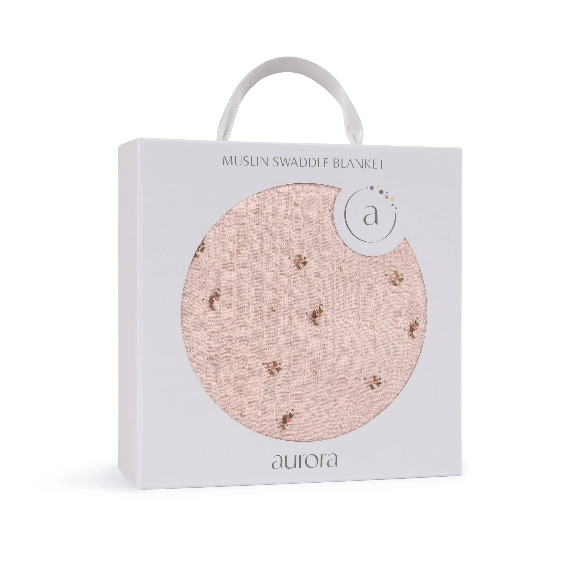 Floral Print Muslin Swaddle Blanket - Image 9