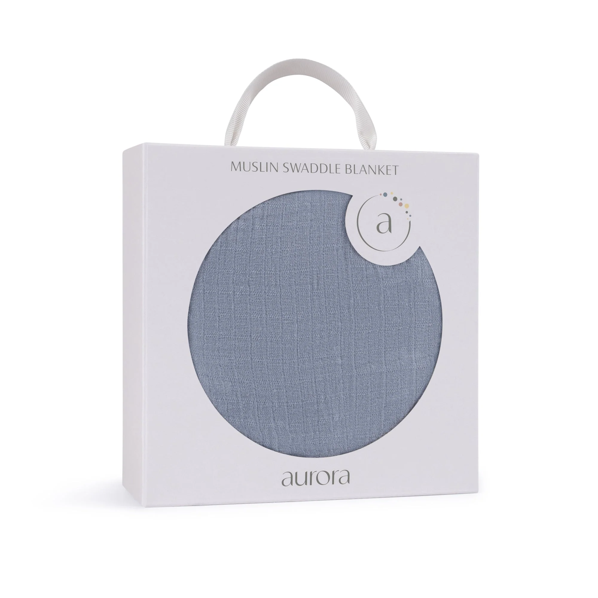 Breathable Muslin Swaddle with Scallop - Image 7