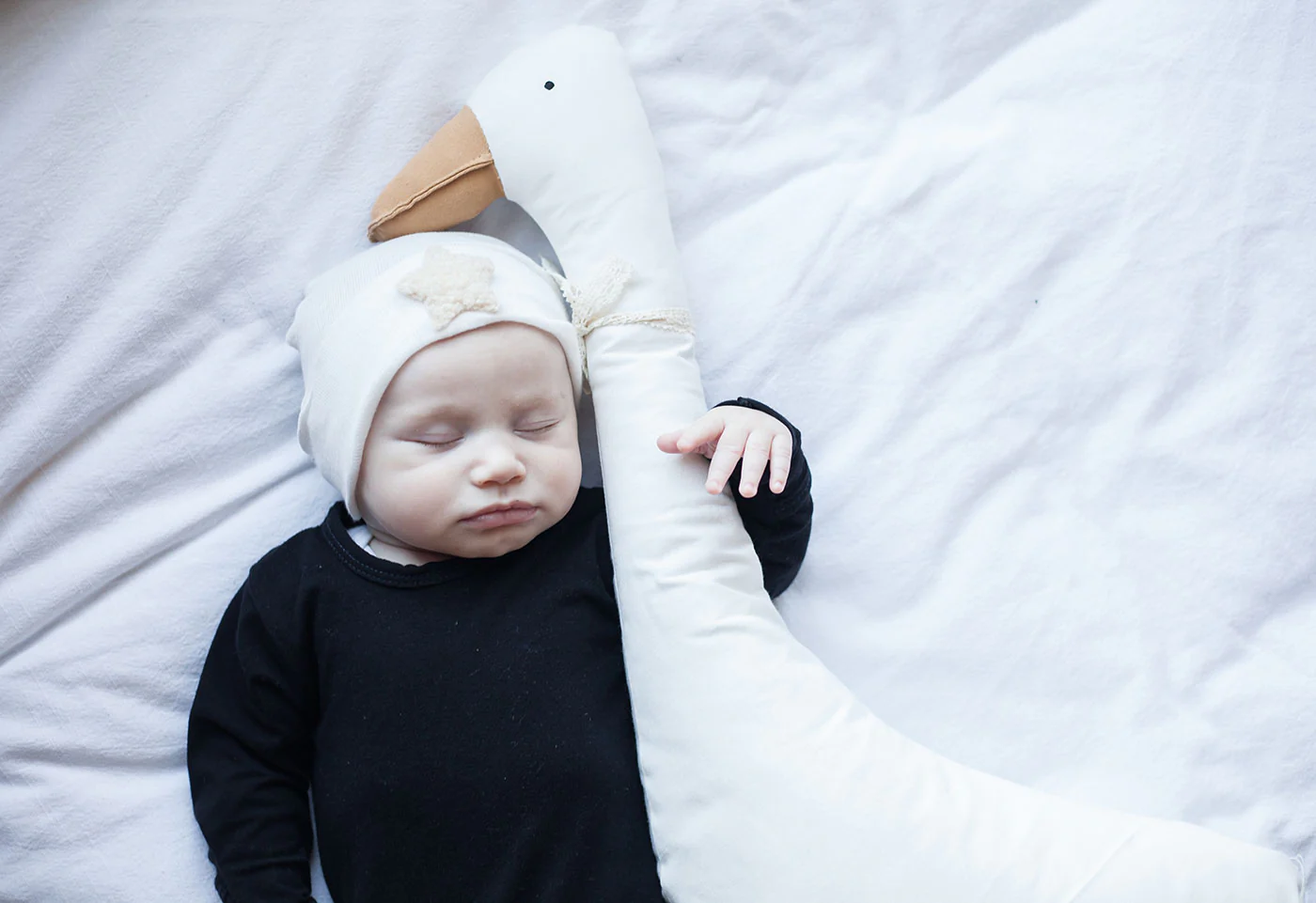Newborn Hospital Hats - Whites - Image 5