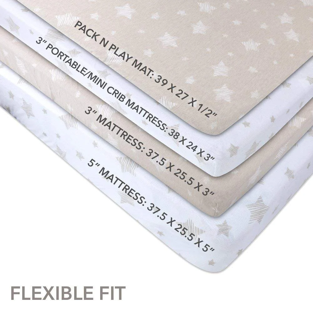 Pack N Play I Portable Crib Sheet Set - Image 7