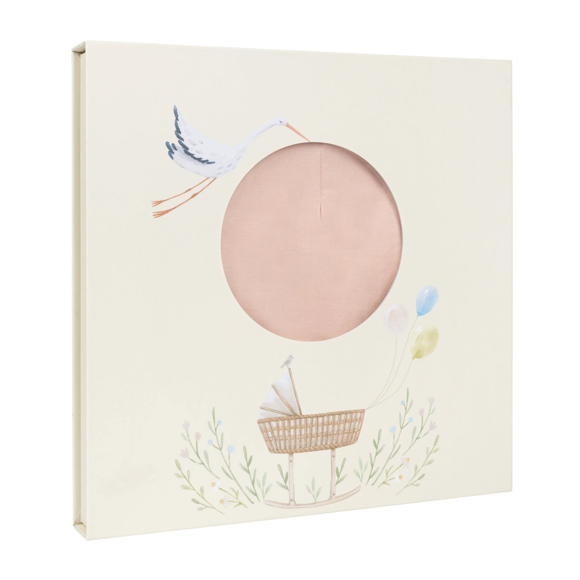 Modal Swaddle & Beanie Set in Gift Box - Image 3