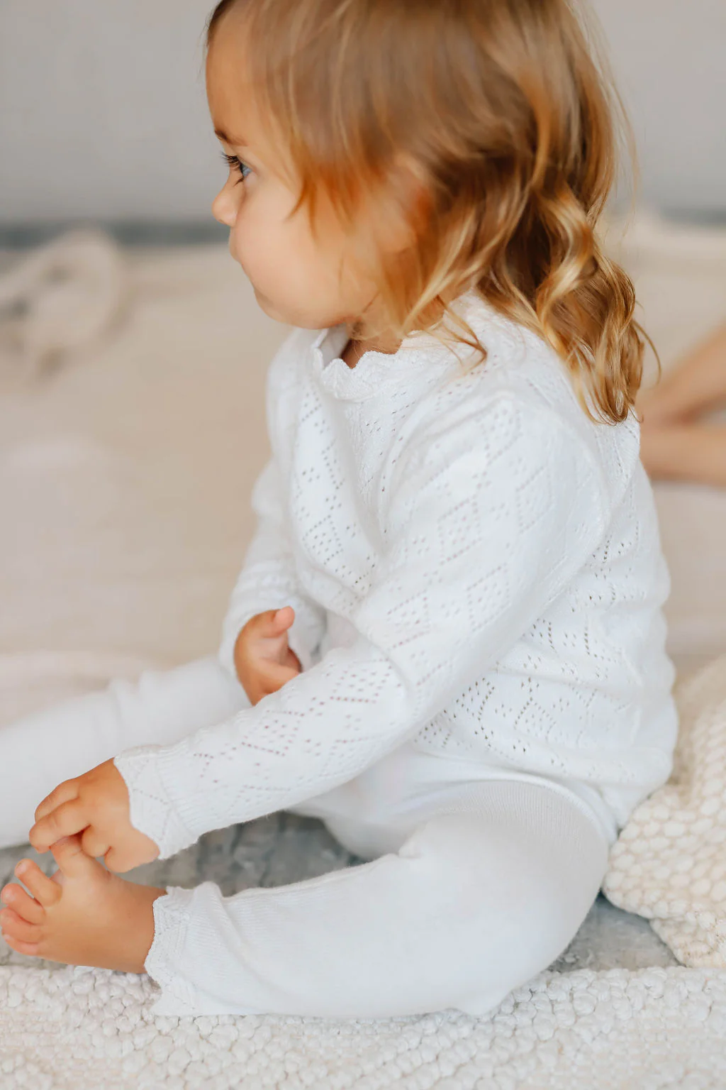 Pointelle Knit Collection- Two Piece Set - Image 11