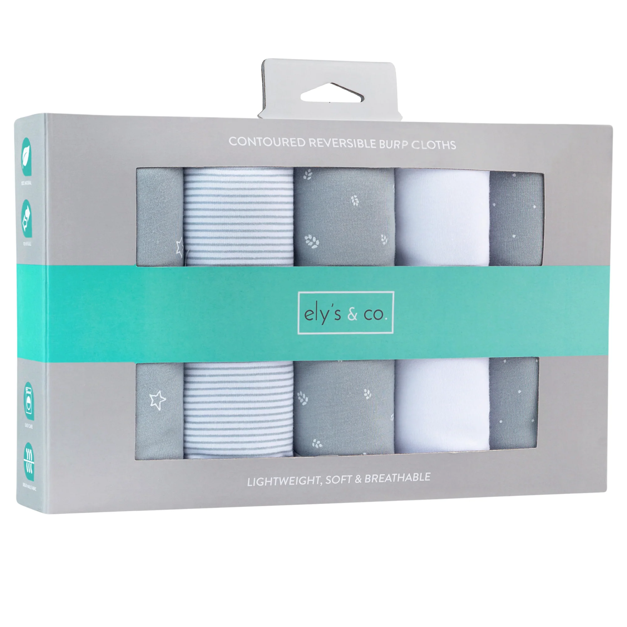 Reversible Burp Cloths - Image 2