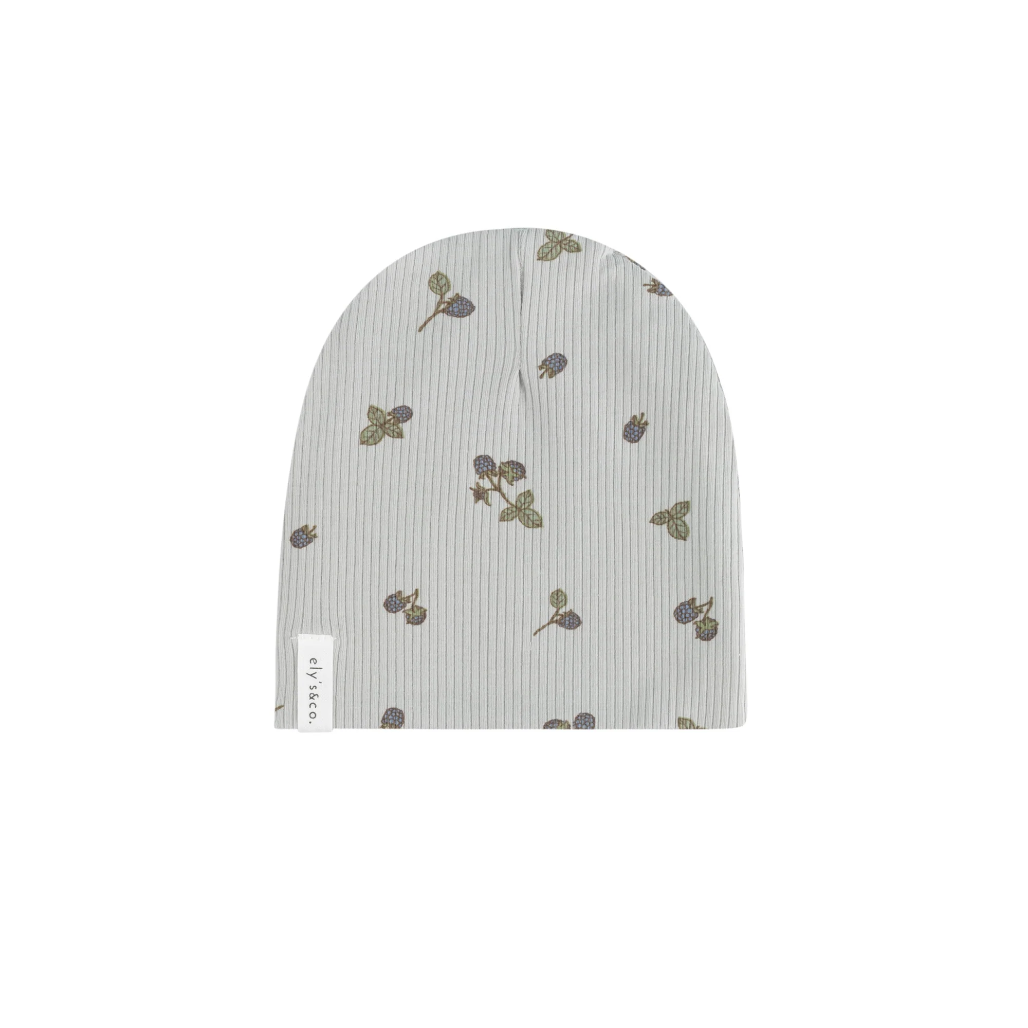 Ribbed Cotton - Raspberries Collection - Beanie - Image 4