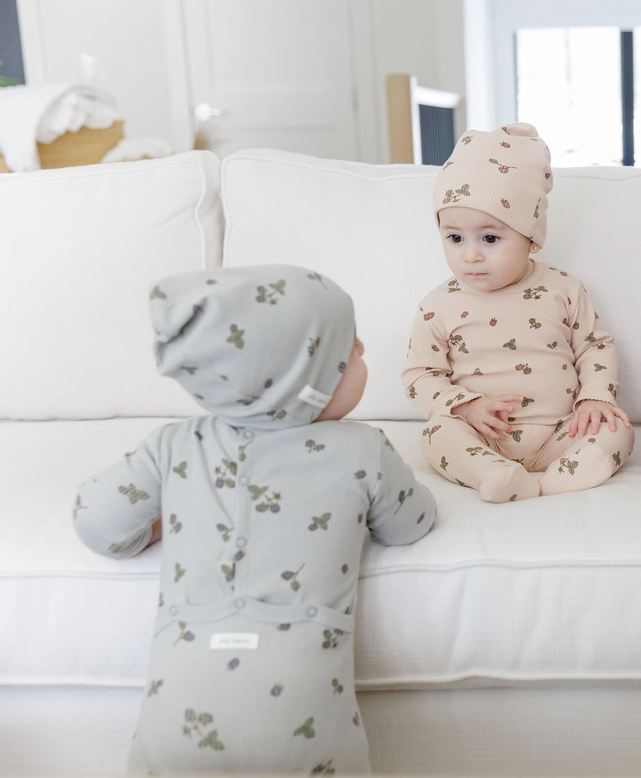 Ribbed Cotton - Raspberries Collection - Beanie - Image 9