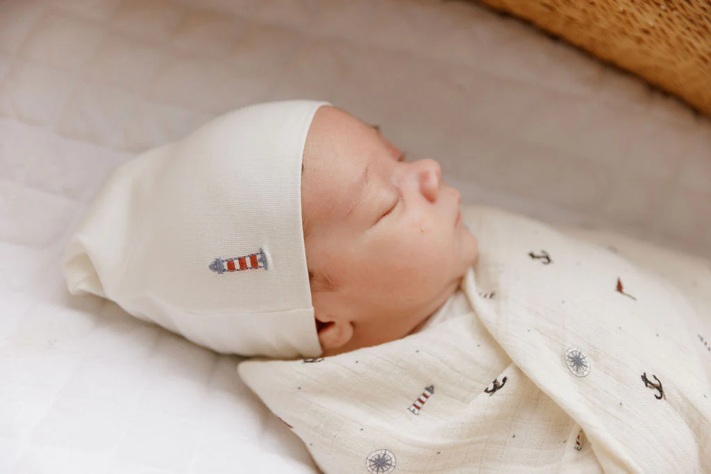 Ribbed - Embroidered Nautical Collection - Beanies - Image 2