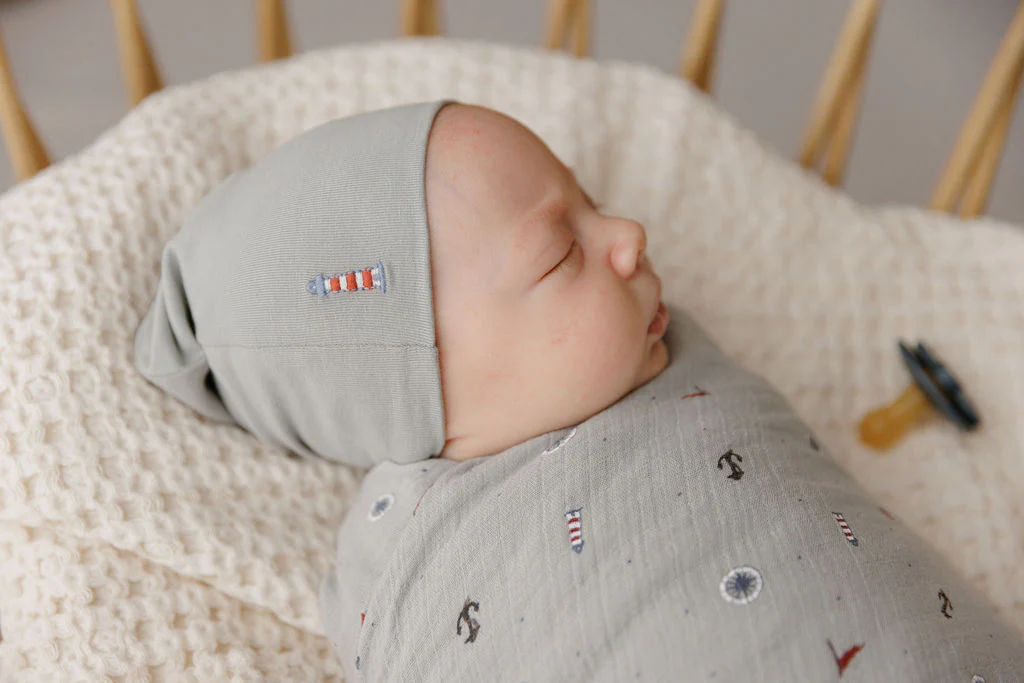Ribbed - Embroidered Nautical Collection - Beanies - Image 4