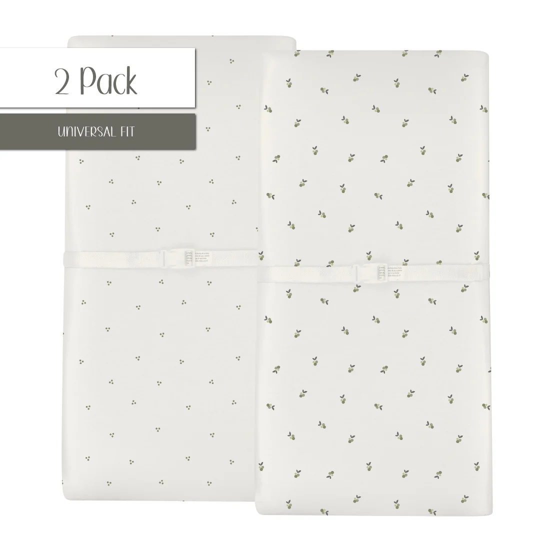 Waterproof Changing Pad Cover | Cradle Sheet Set - Image 2