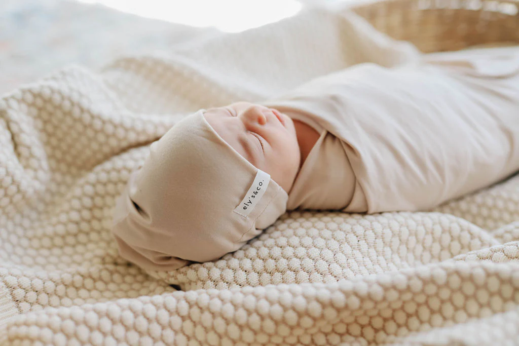 Modal Swaddle & Beanie Set in Gift Box - Image 2