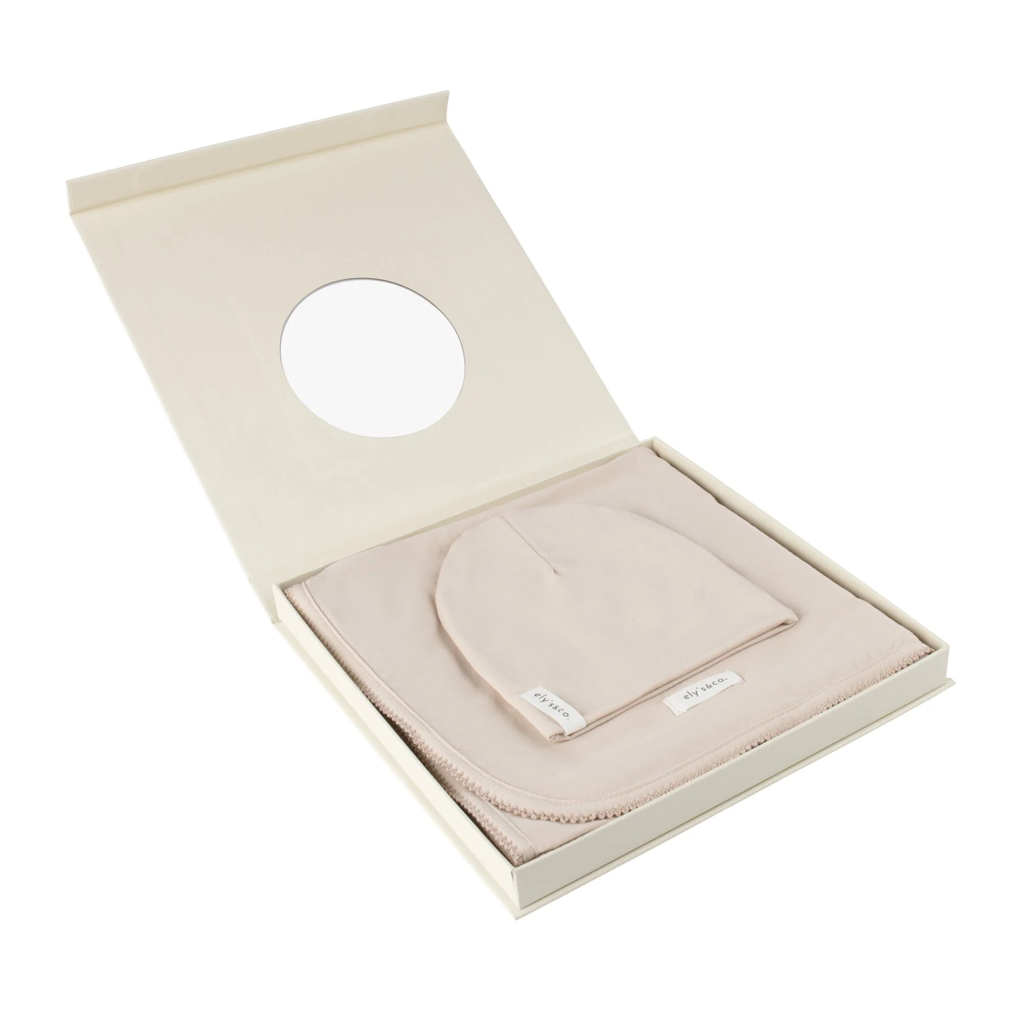 Modal Swaddle & Beanie Set in Gift Box - Image 6