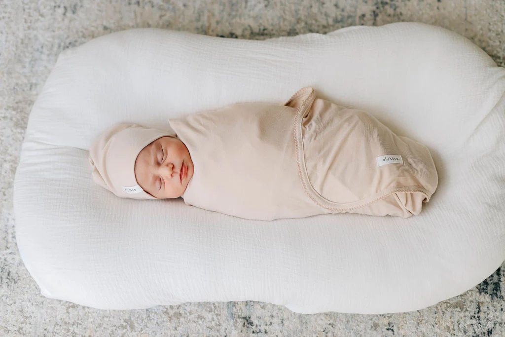 Modal Swaddle & Beanie Set in Gift Box - Image 8