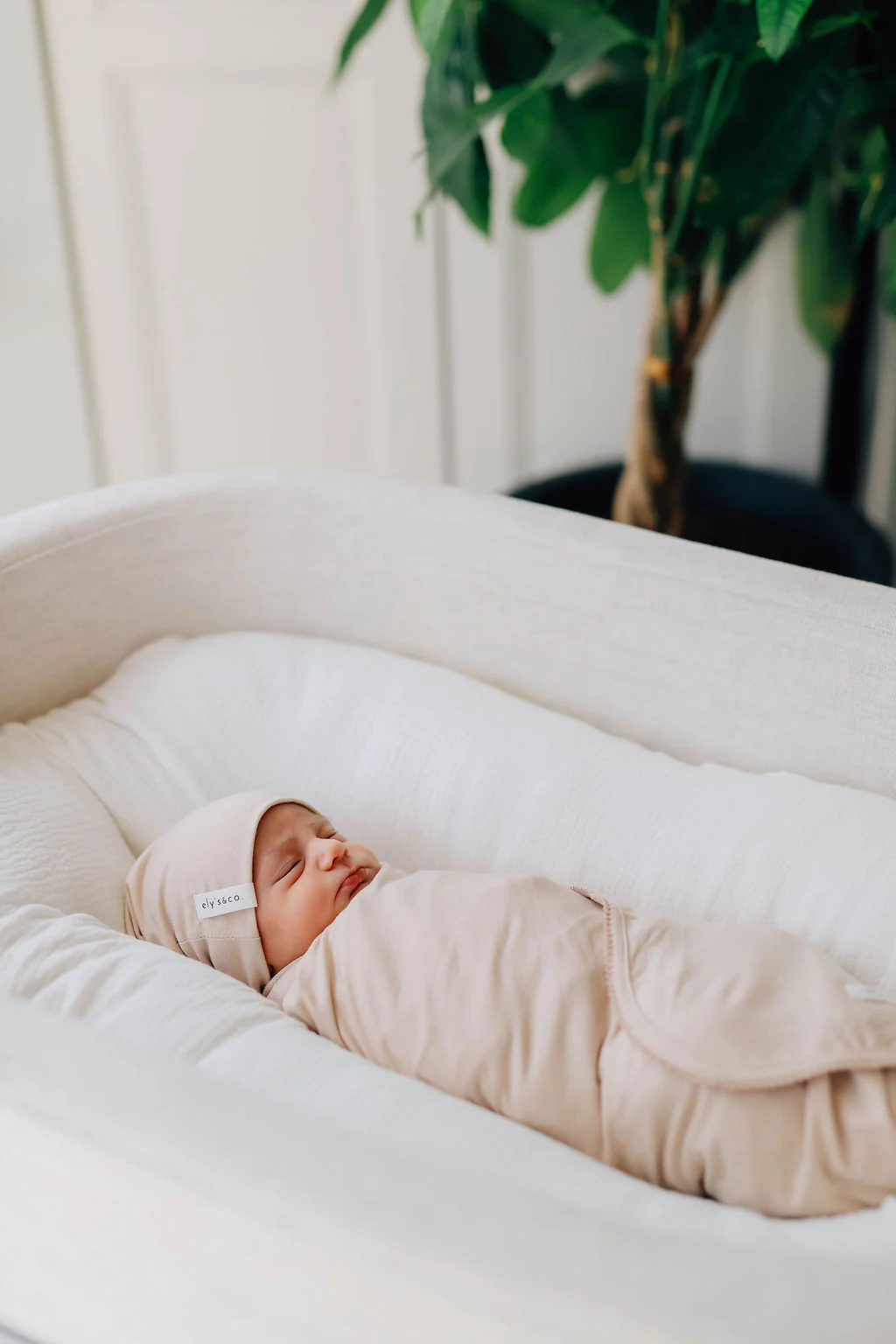 Modal Swaddle & Beanie Set in Gift Box - Image 9