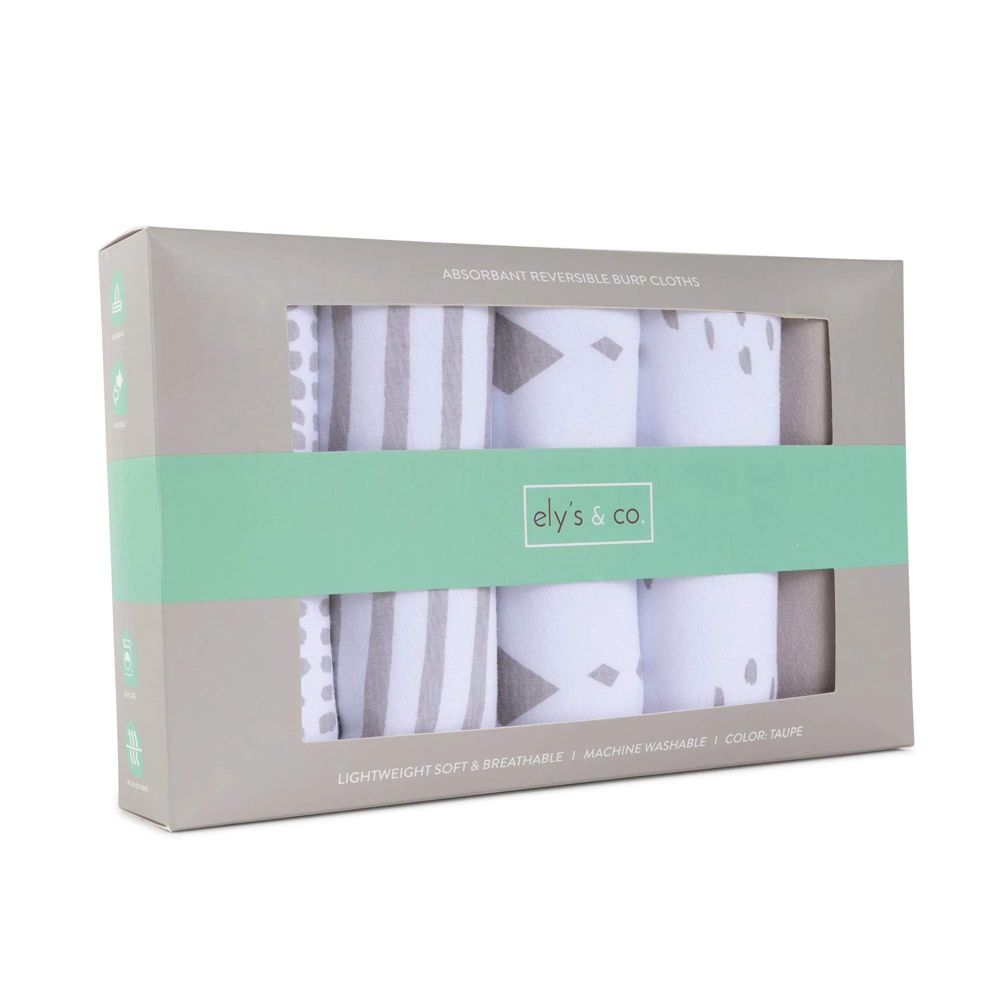 Reversible Burp Cloths - Image 2