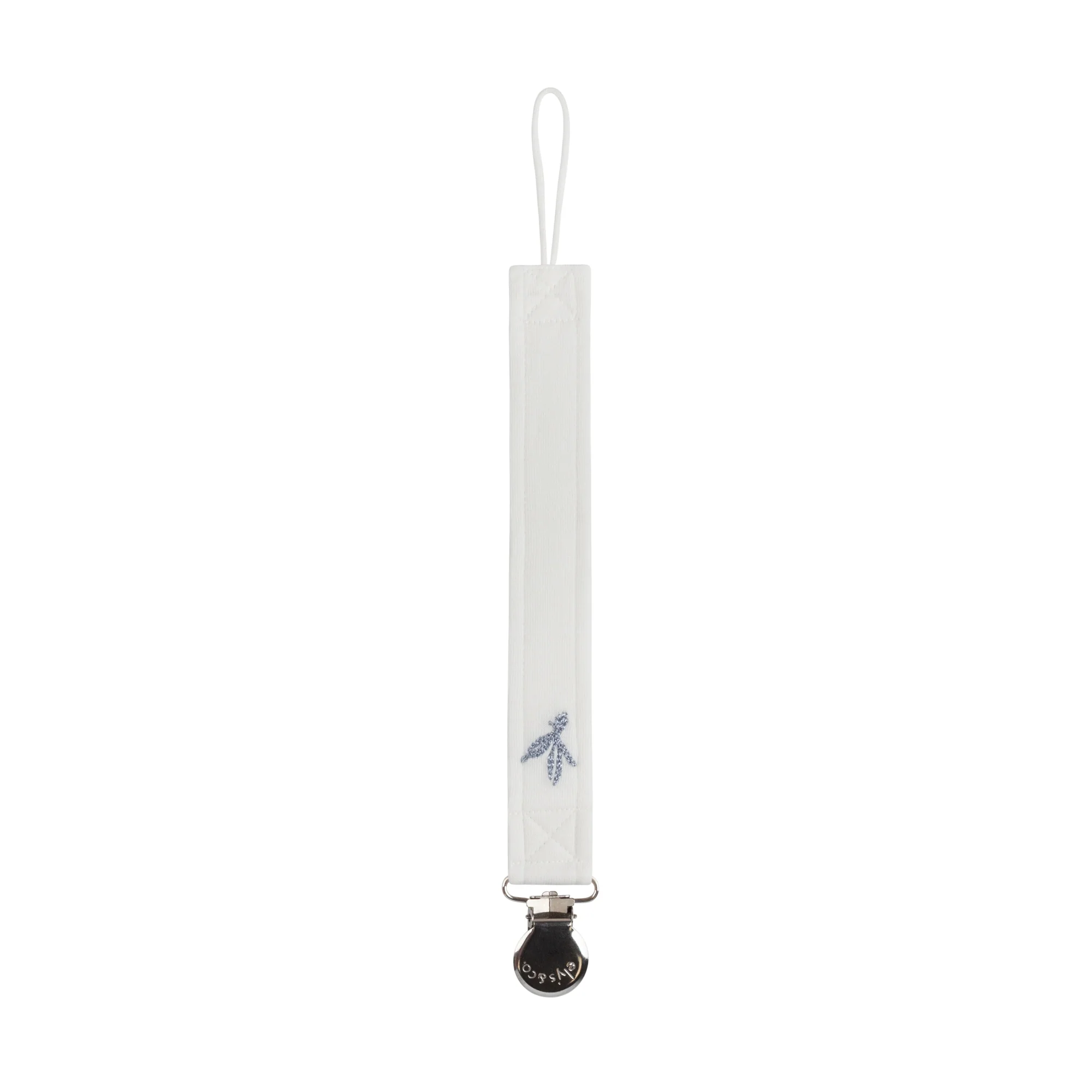 Velour Center Floral Collection - Paci Clip